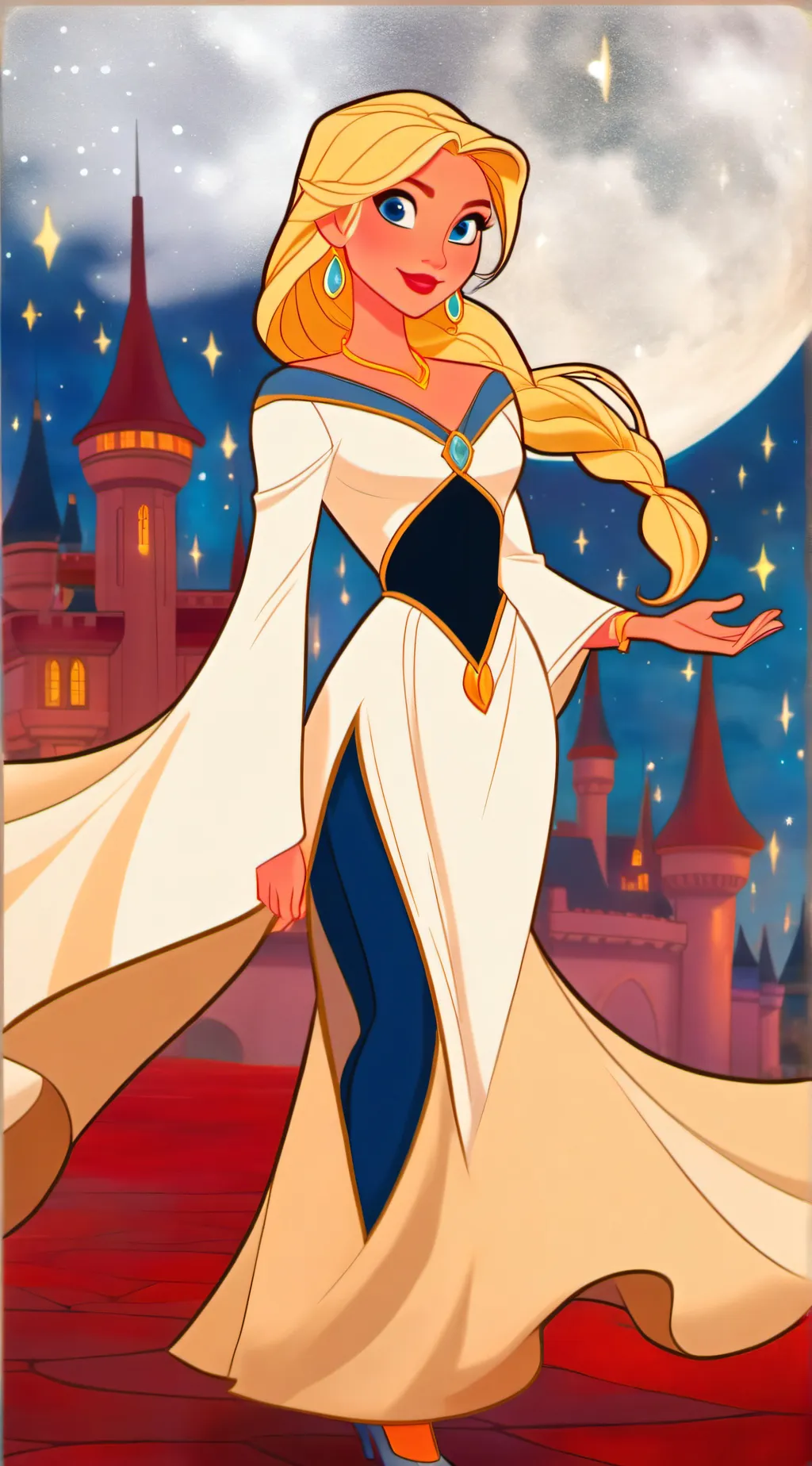 ai character: bella background