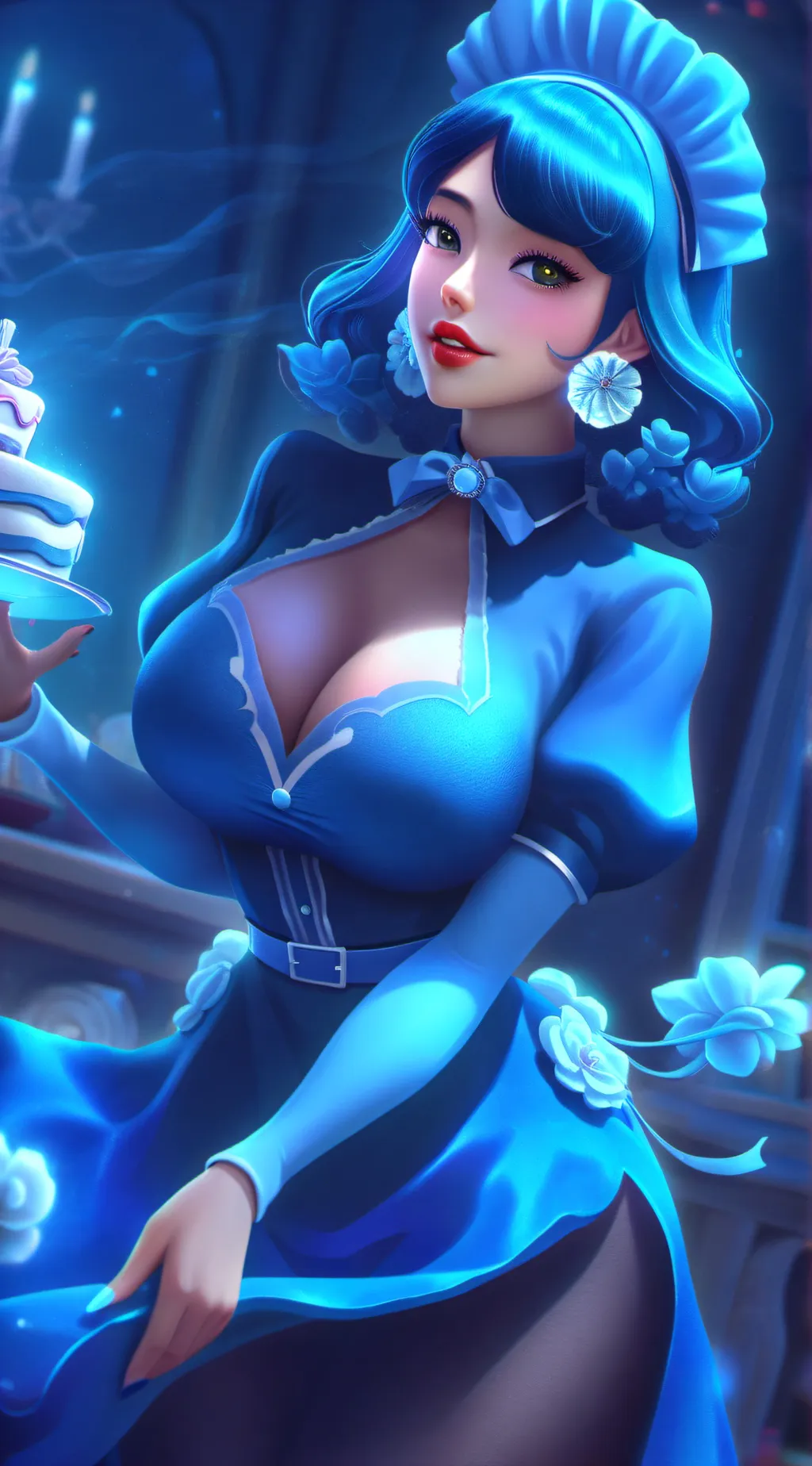 ai character: Aria background