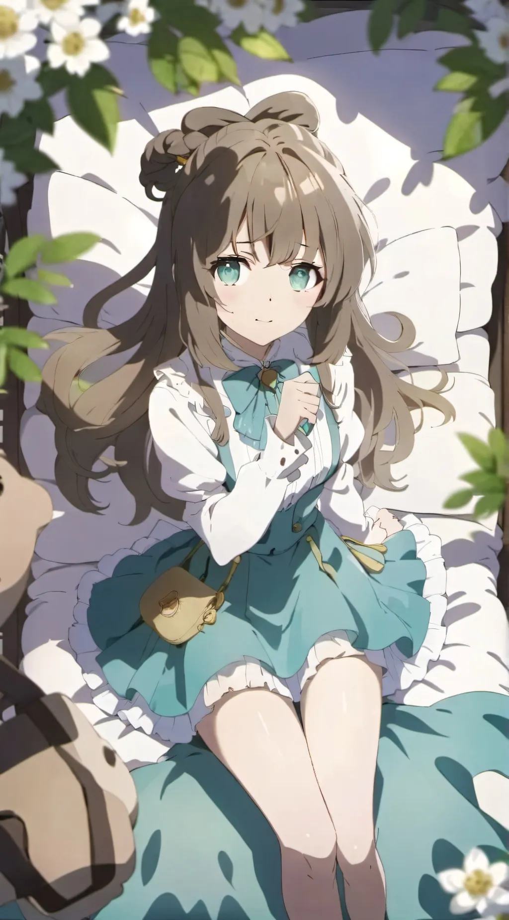 ai character: lily background