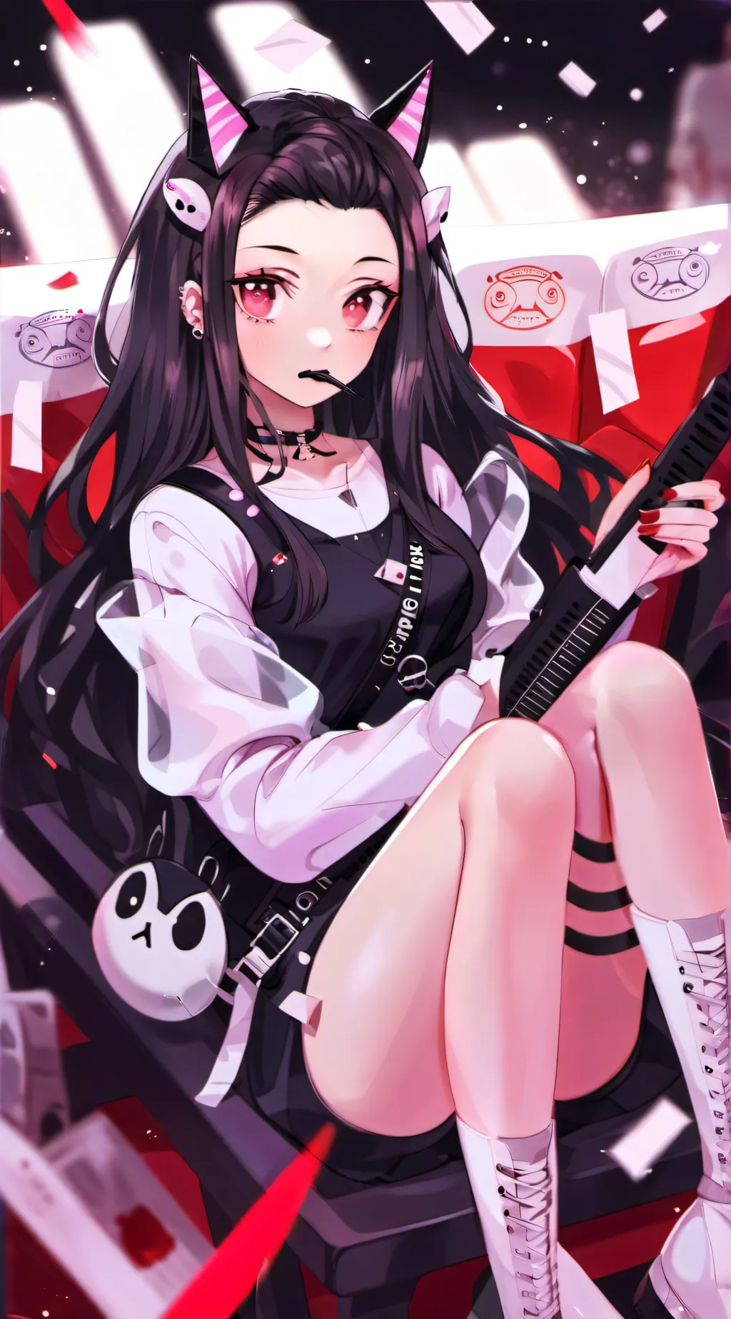 ai character: Demon slayer! background