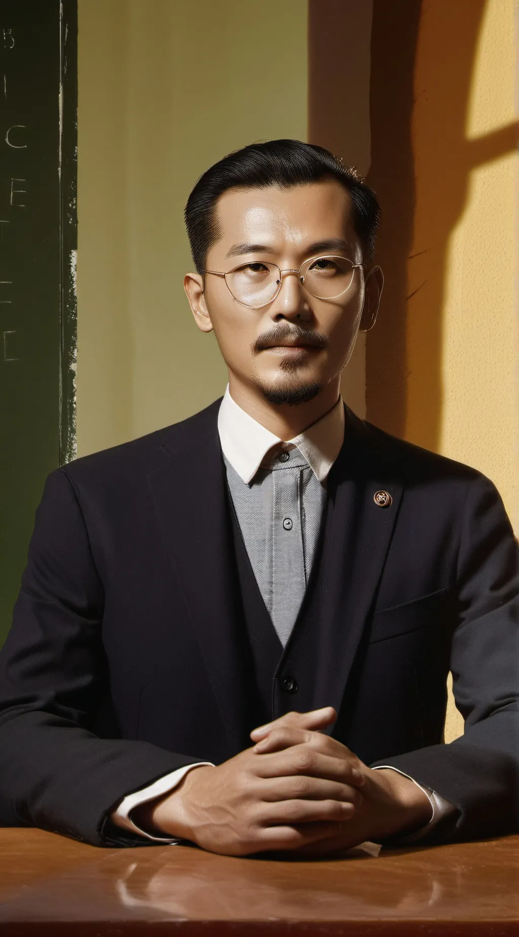 ai character: school background