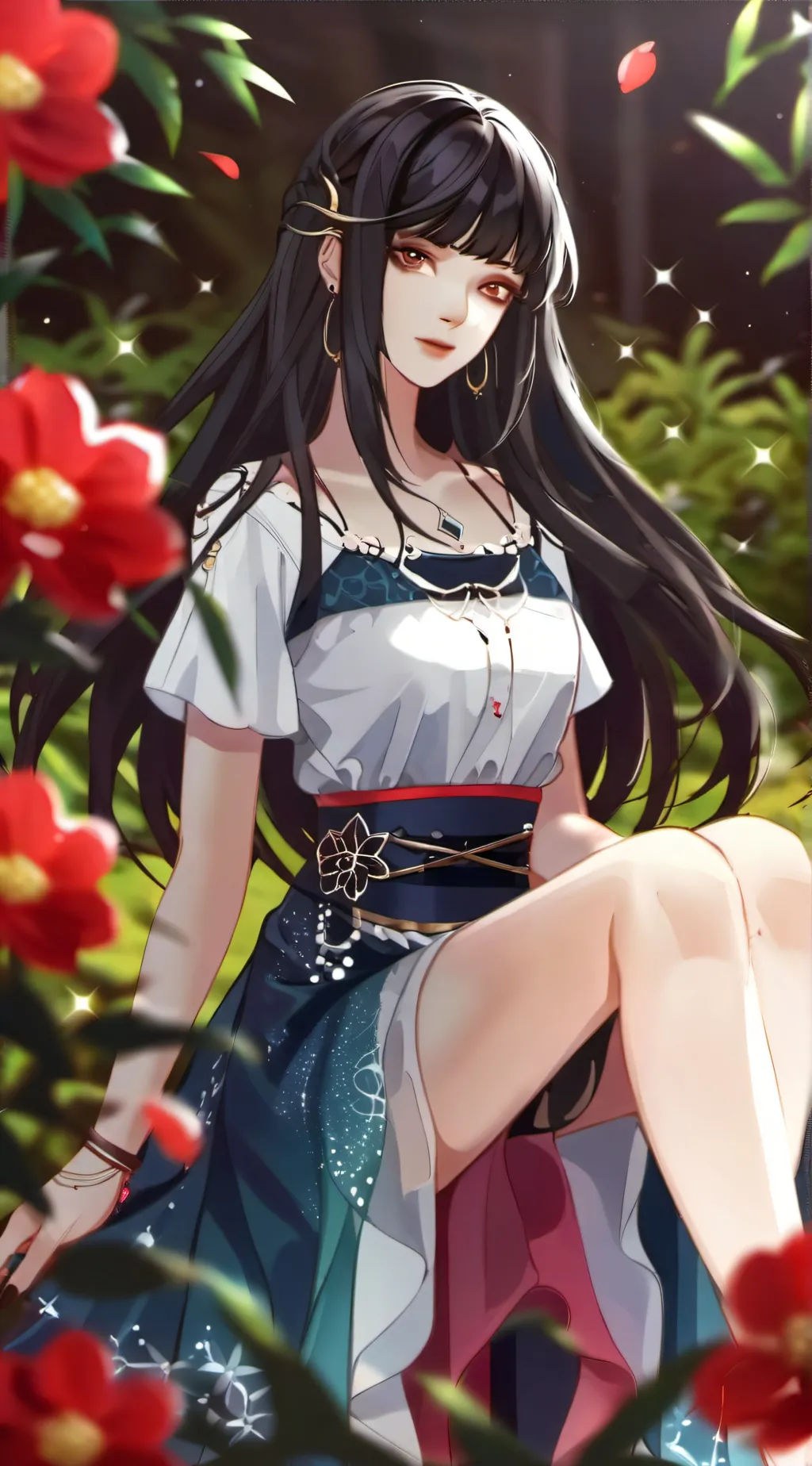 ai character: kny background