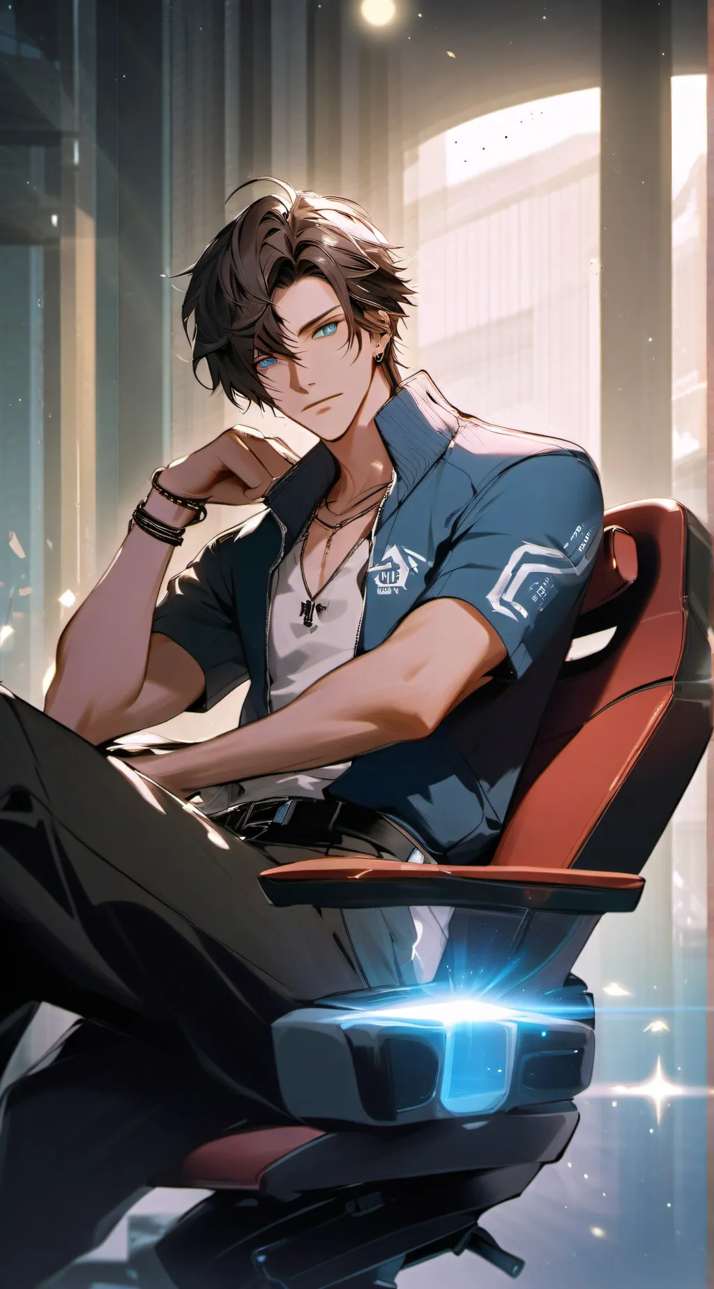 ai character: 🖥️Eli🎮 background