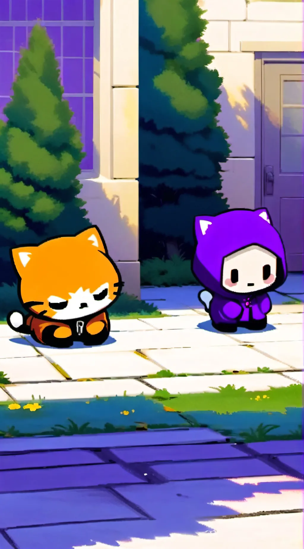 ai character: 2024 fun background