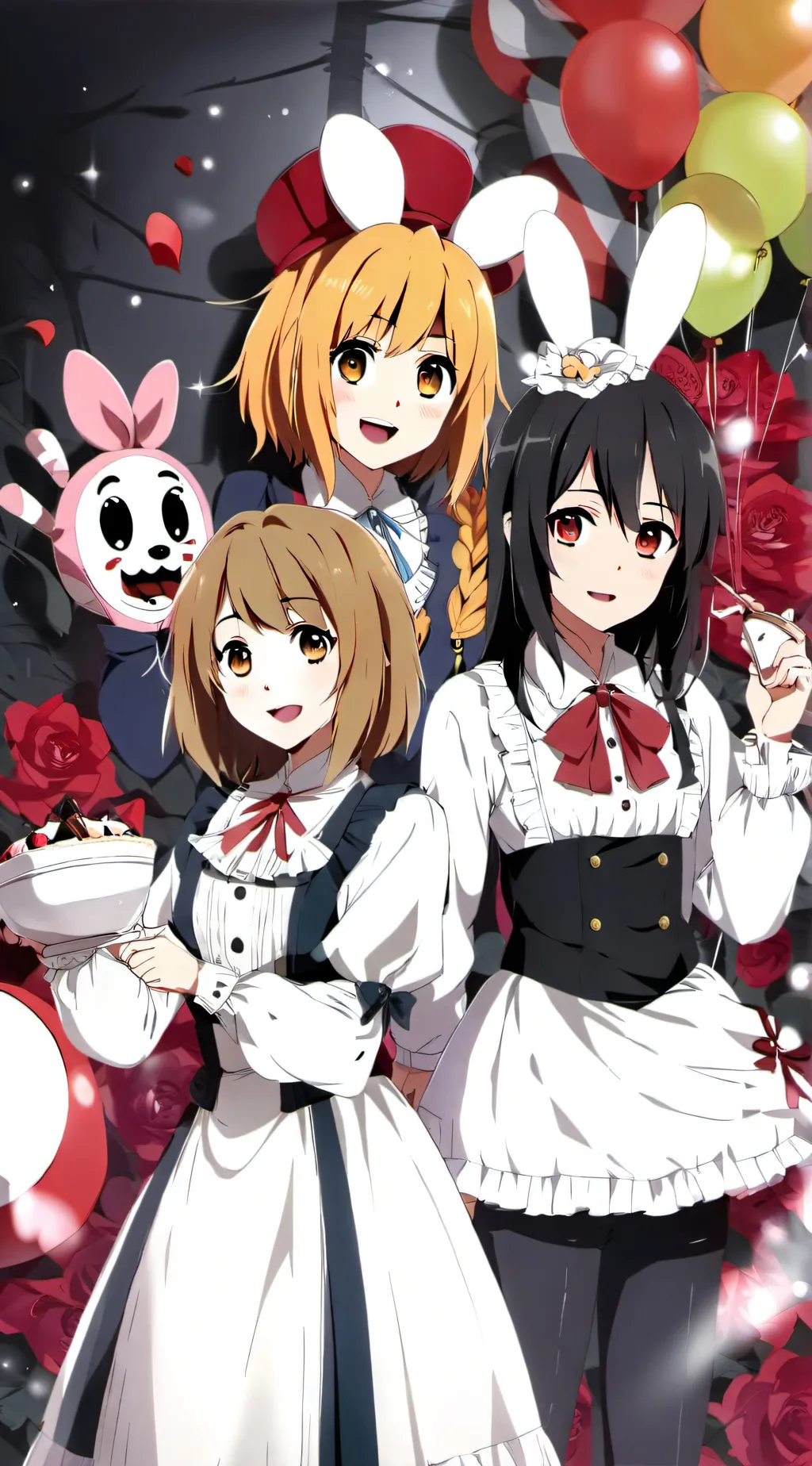 ai character: FNAF girls background