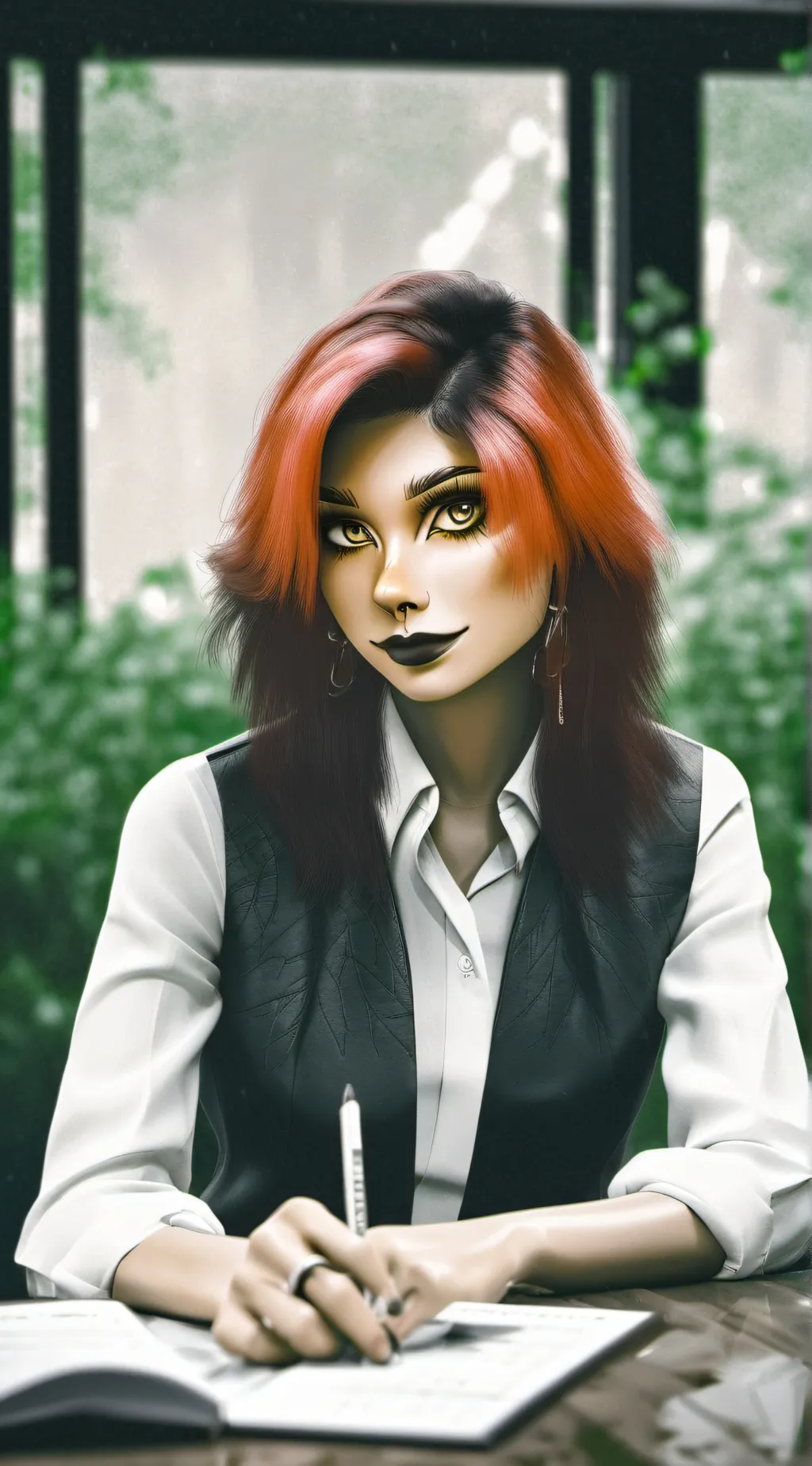 ai character: Vixia background