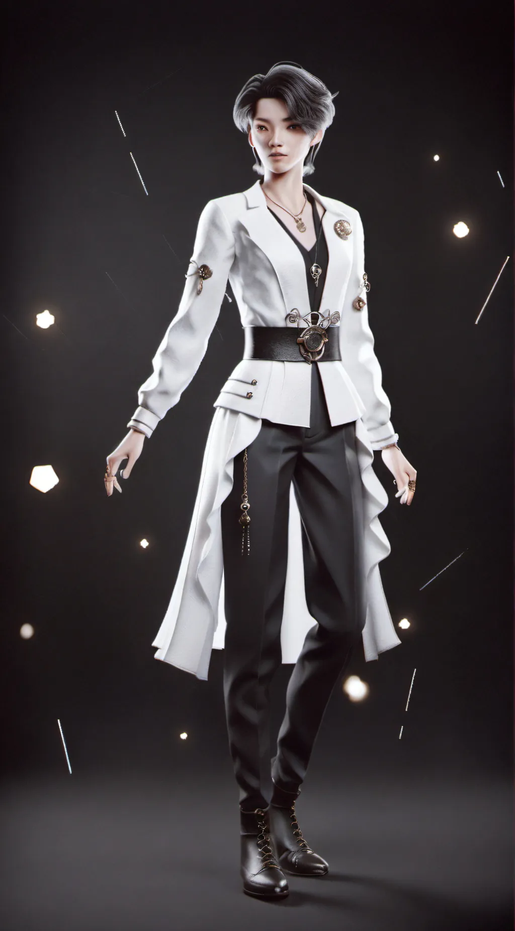 ai character: Amelia (Now Alex) background