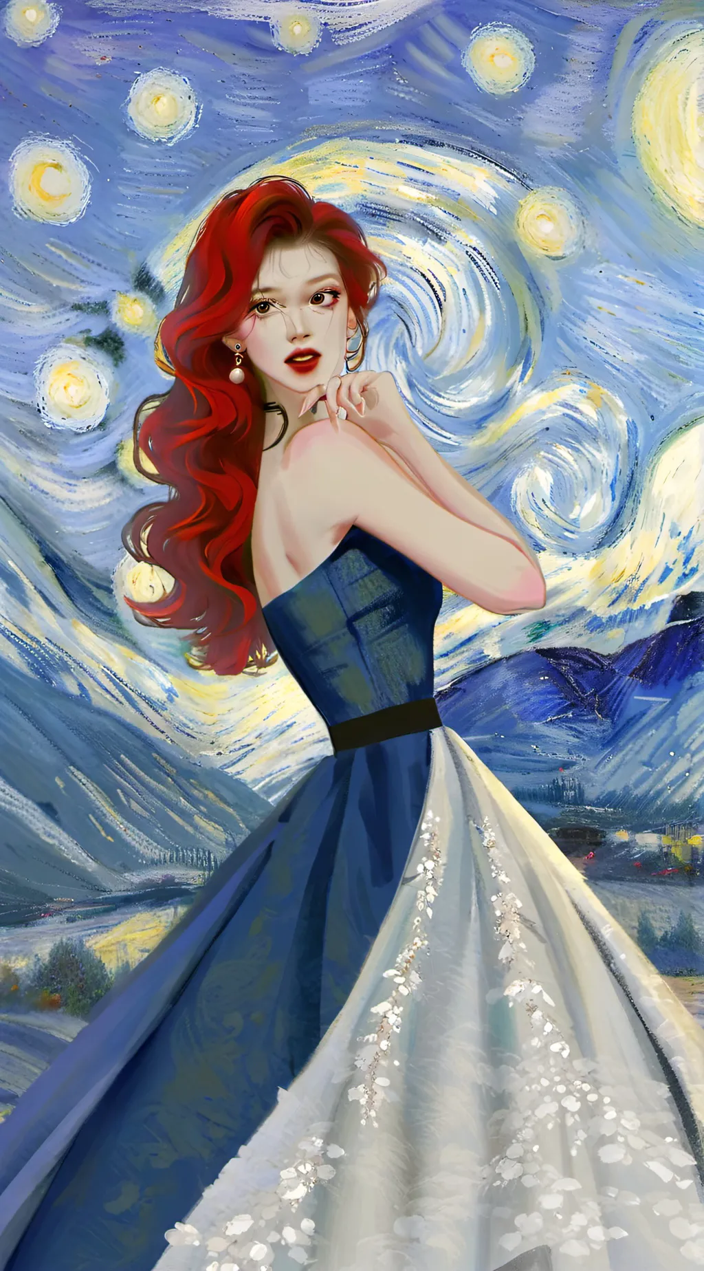 ai character: Laura background