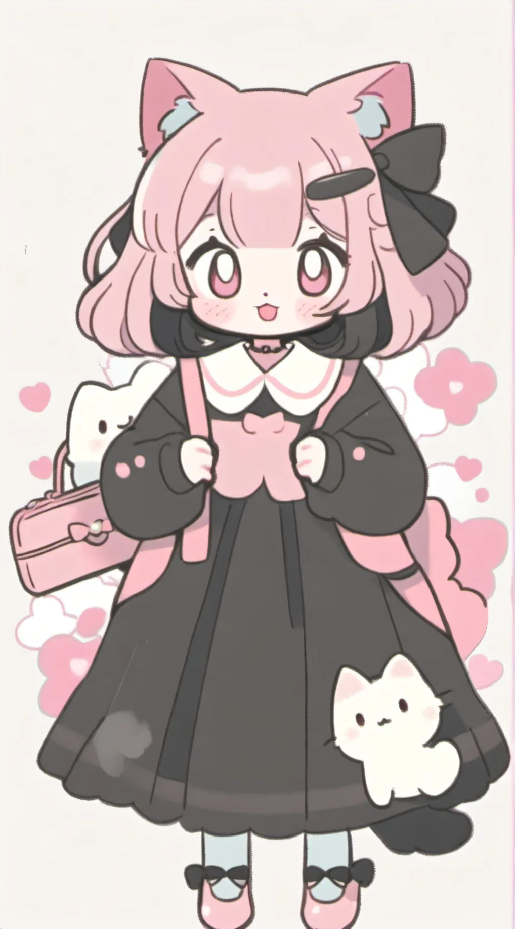 ai character: KittyChan background