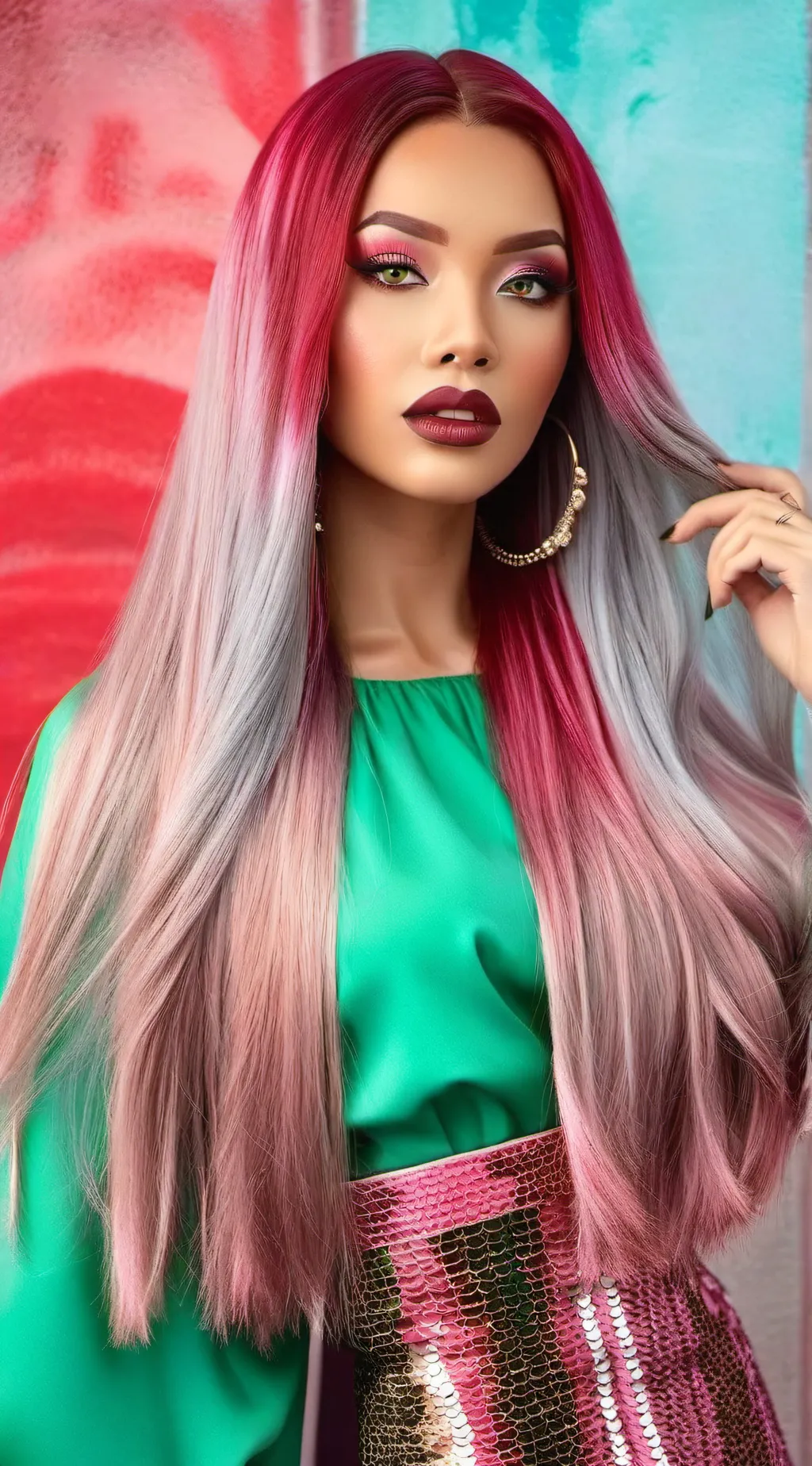 ai character: Lola  background