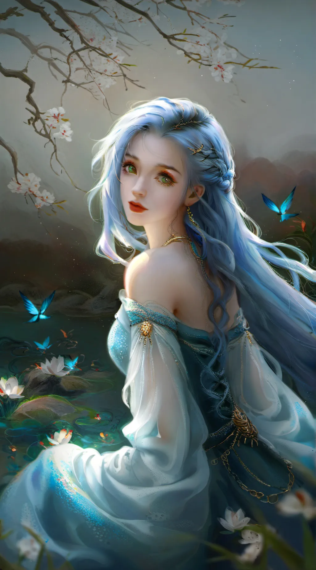 ai character: Addison background