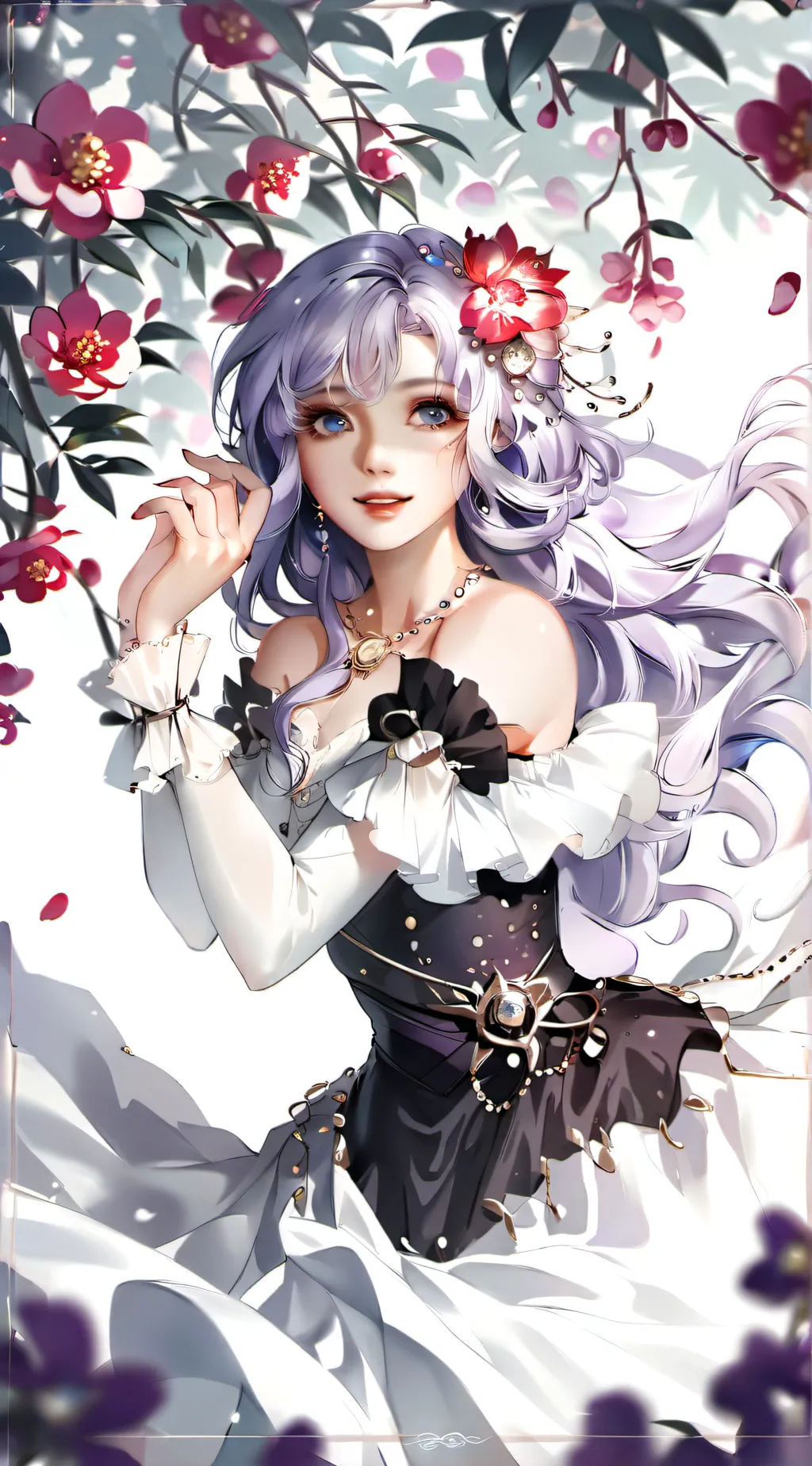 ai character: Lilly background