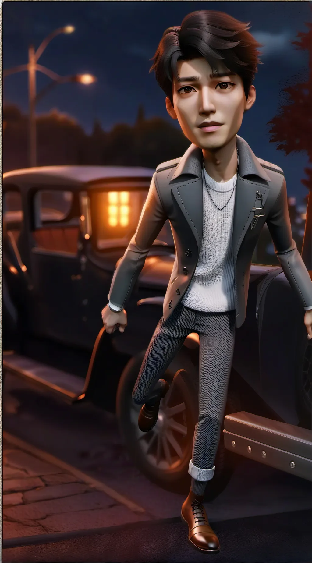 ai character: Do-yun background