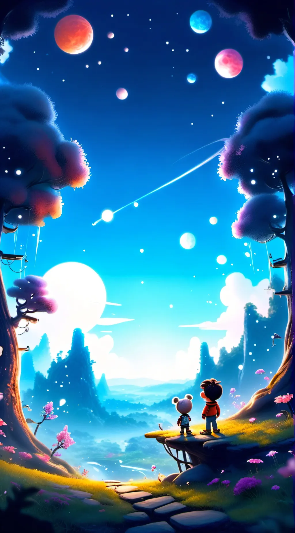 ai character: dandys world 2.0 background