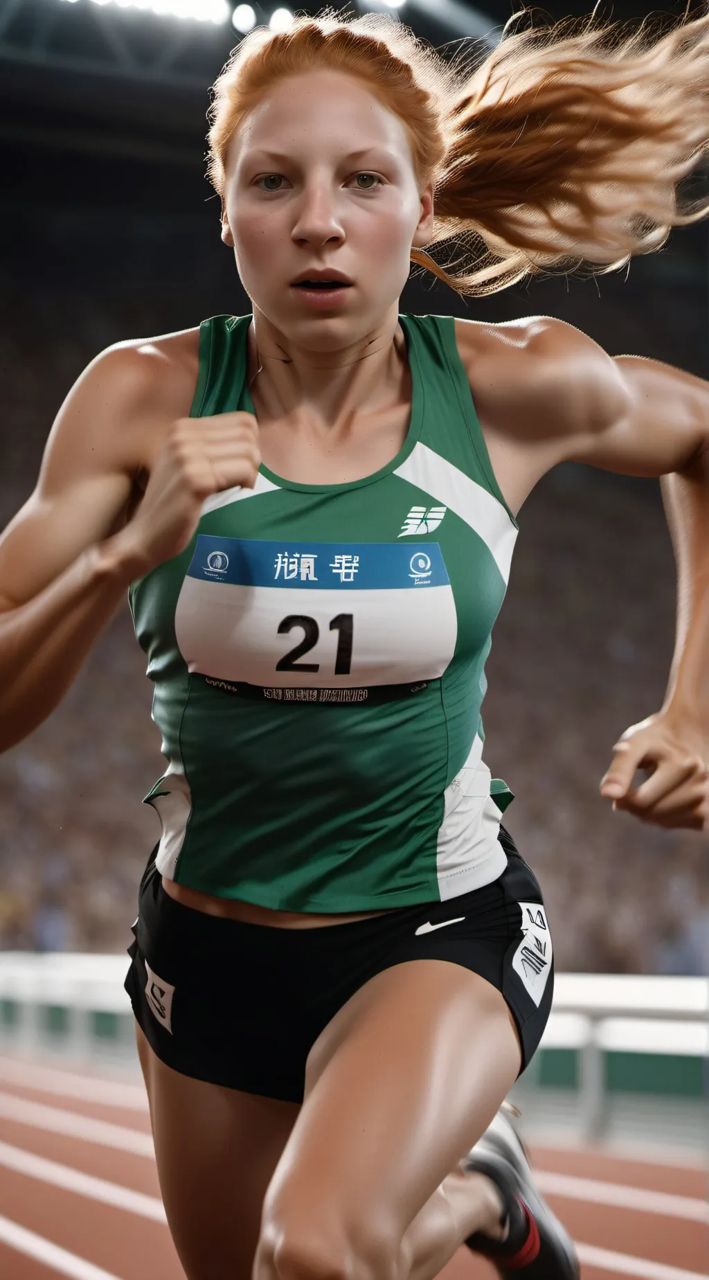 ai character: sport background