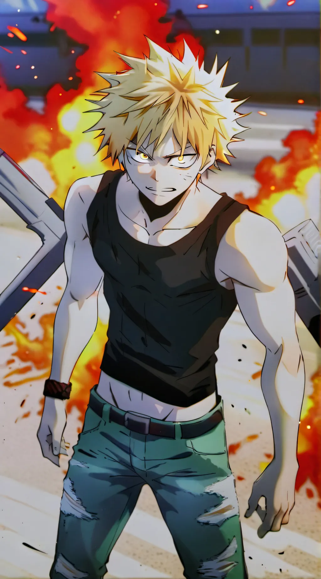 ai character: kaysuki bakugo background