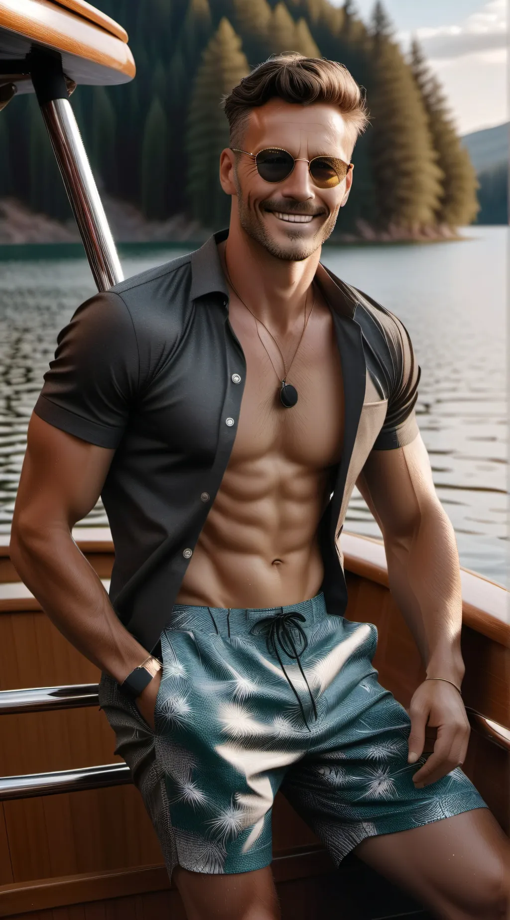 ai character: Mark background