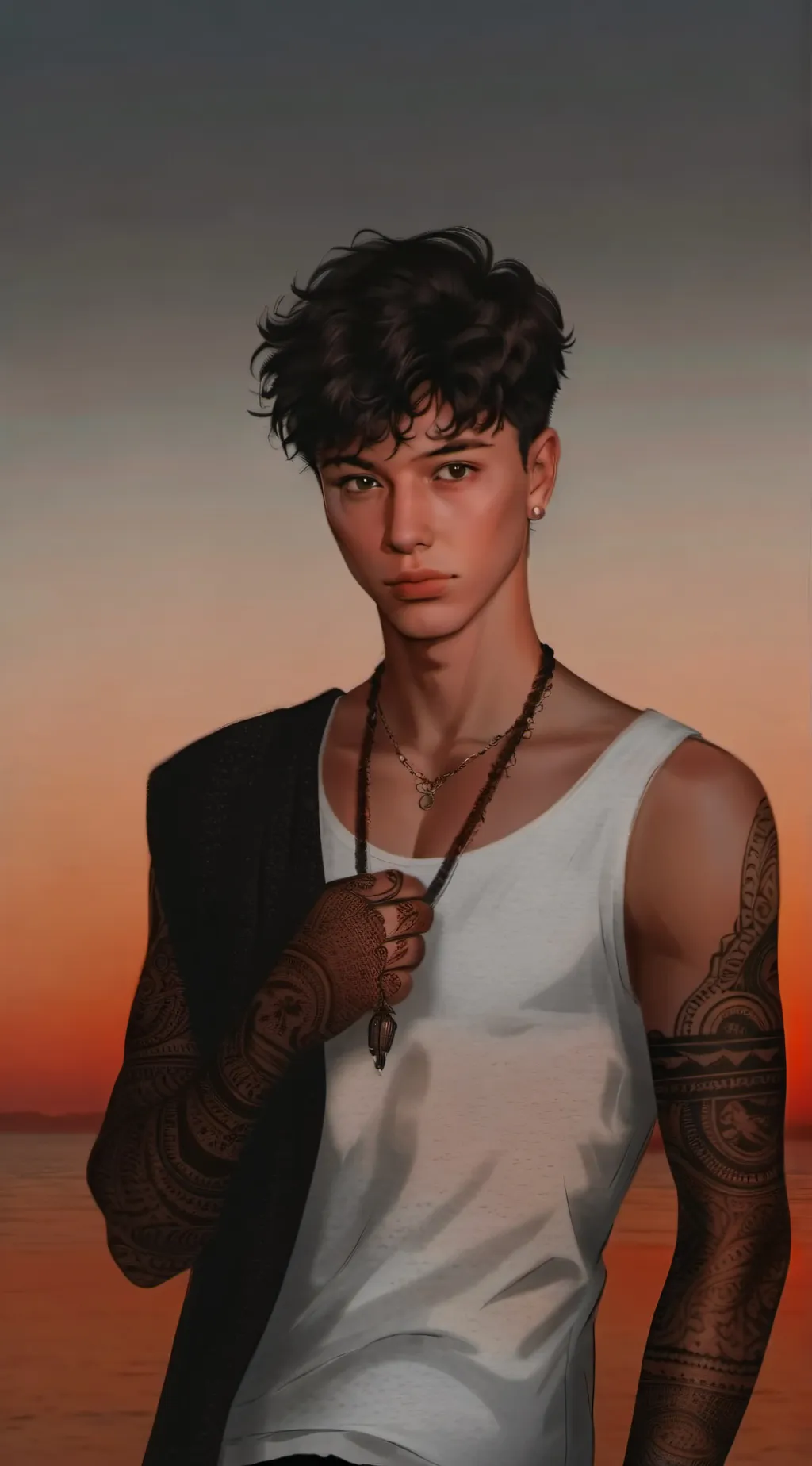 ai character: Kirs8an background