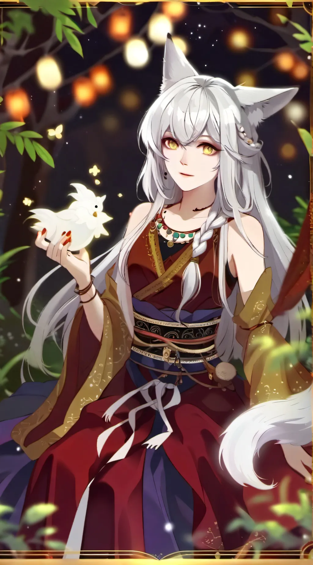 ai character: Poof The Floof background