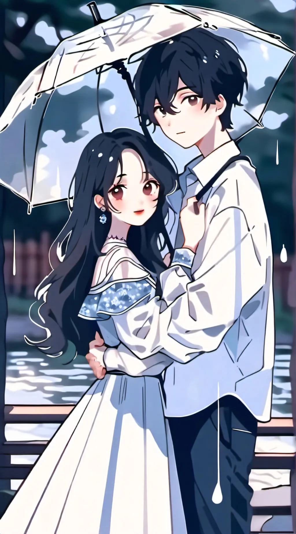 ai character: Mia and jake background