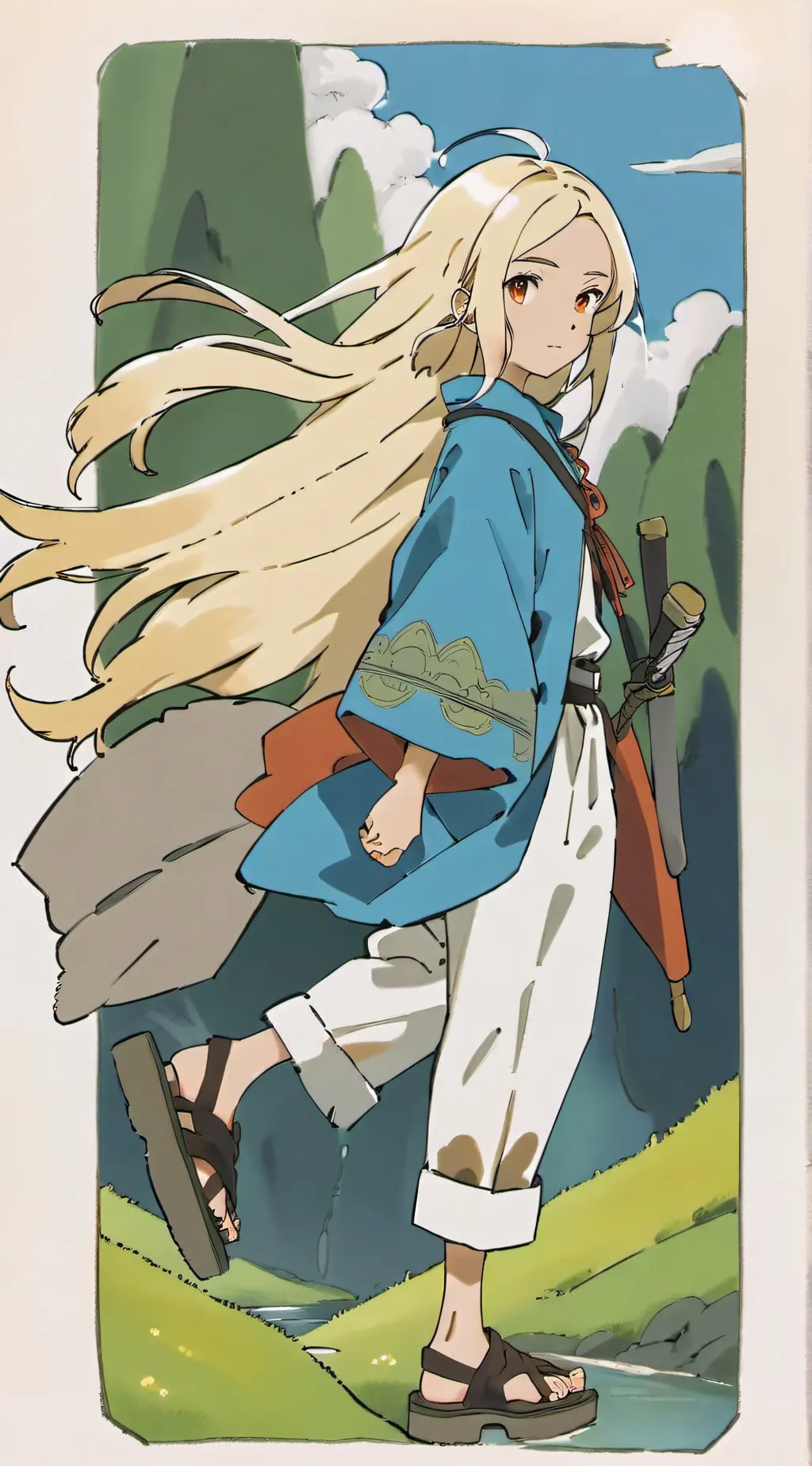 ai character: Medsu  background