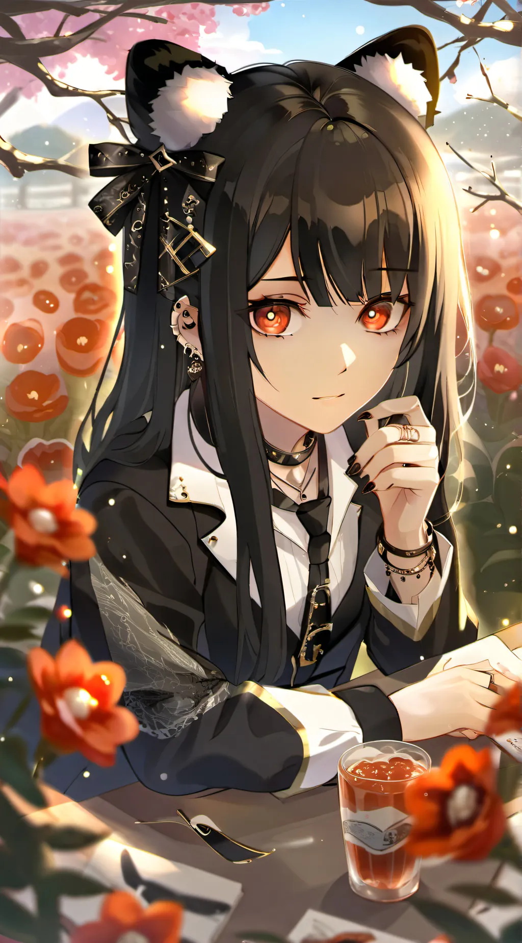 ai character: Scarlett  background