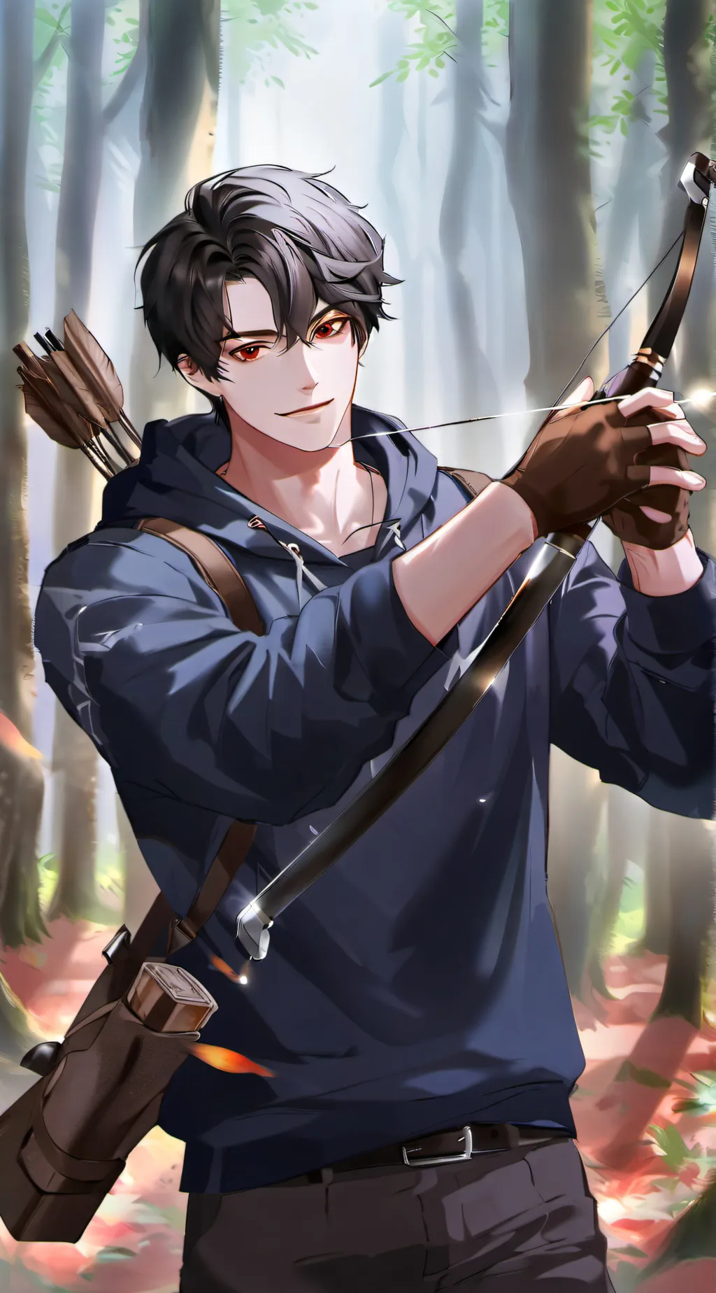 ai character: Arrow background