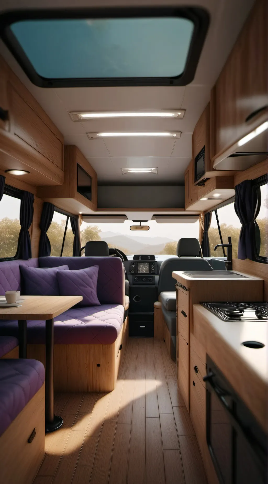 ai character: Road trip background