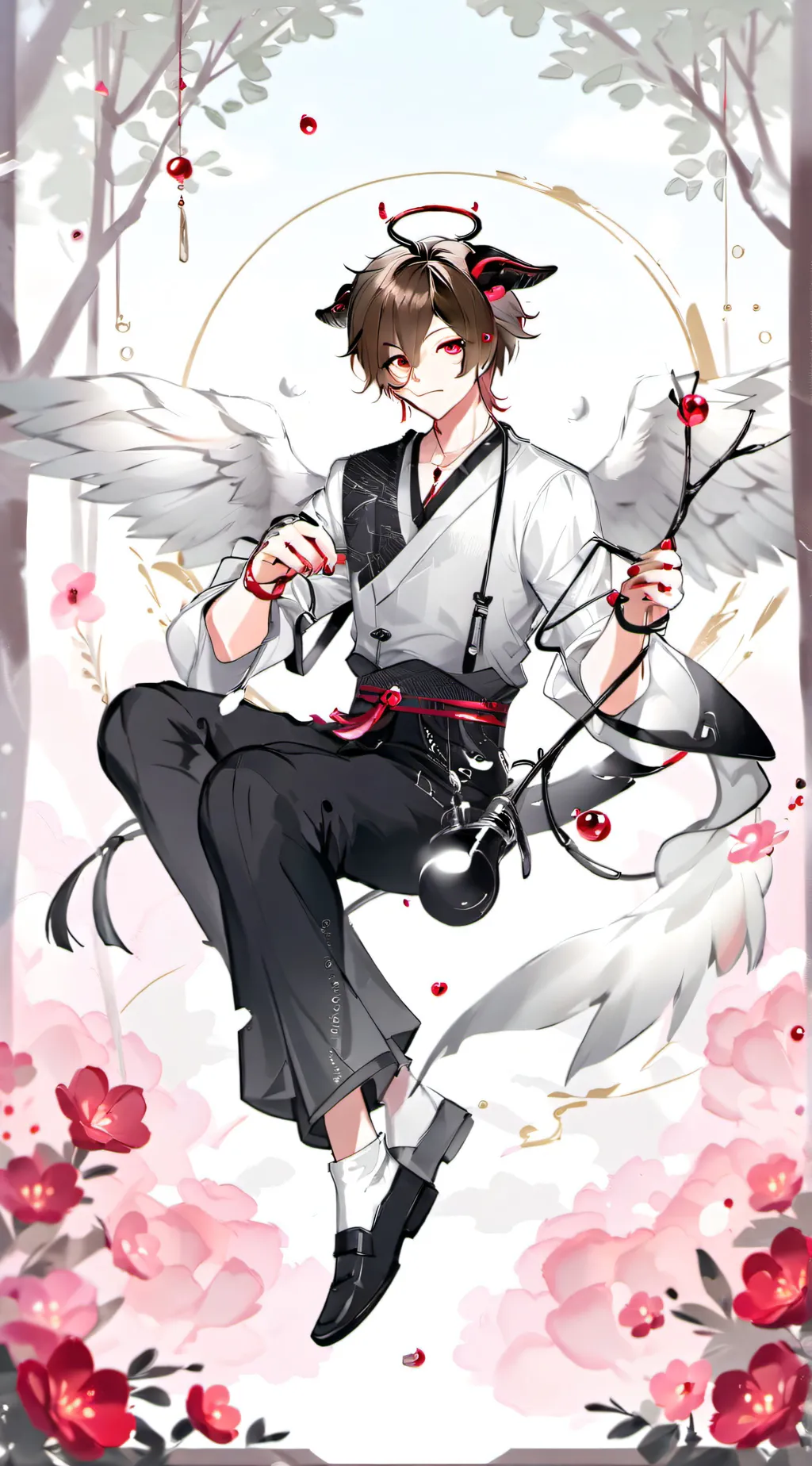 ai character: Evan Eclipse. background