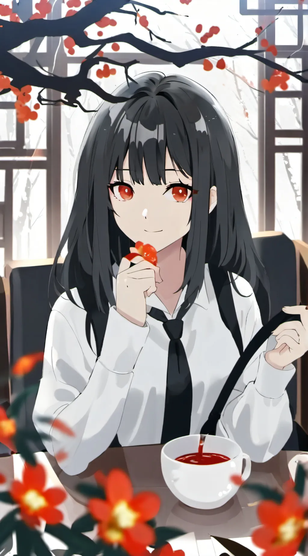 ai character: Ellie background