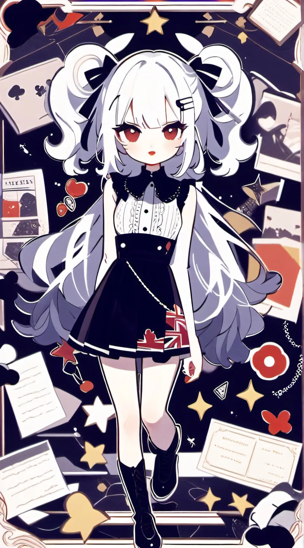 ai character: pickme✨ background