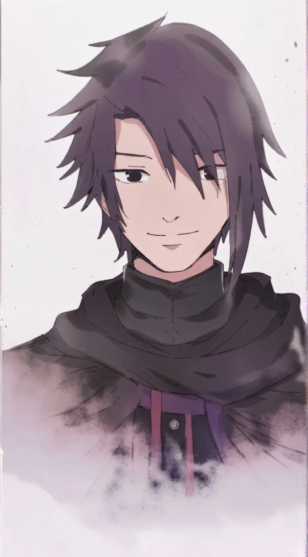 ai character: Sasuke and Sarada background