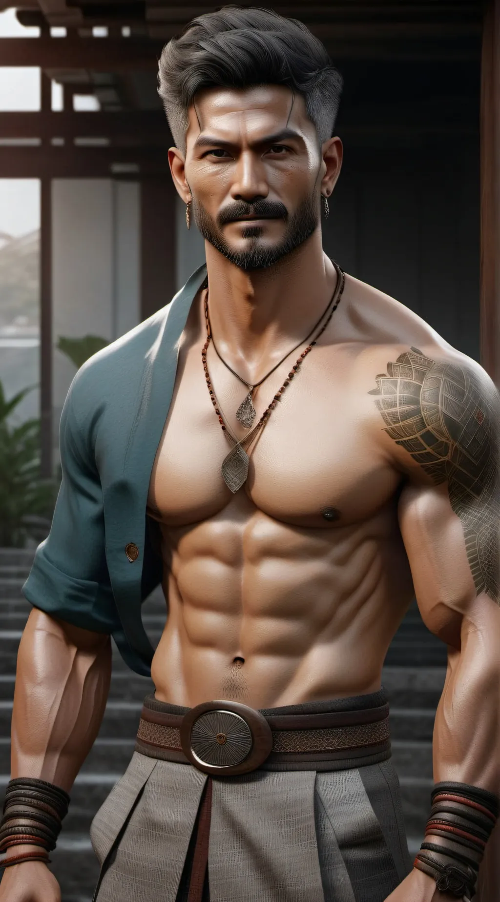 ai character: Daddy background