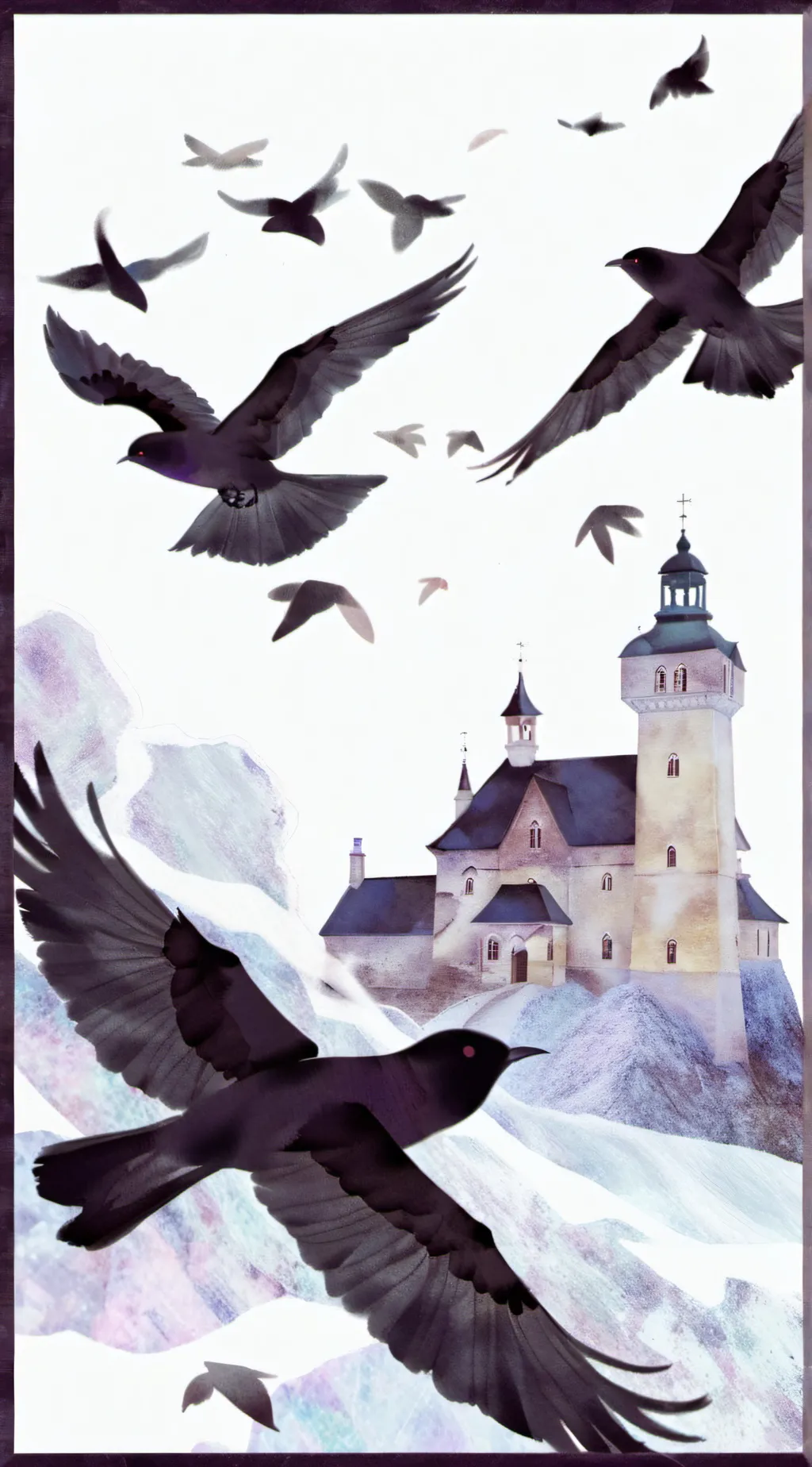 ai character: brid background