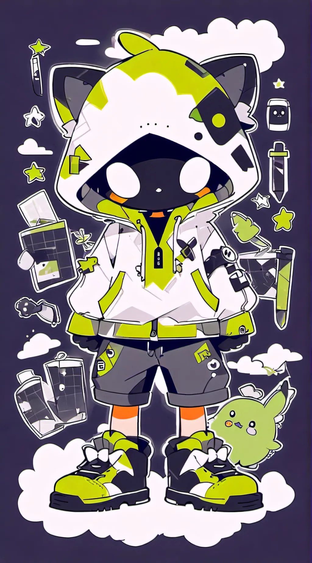 ai character: FLOSS background