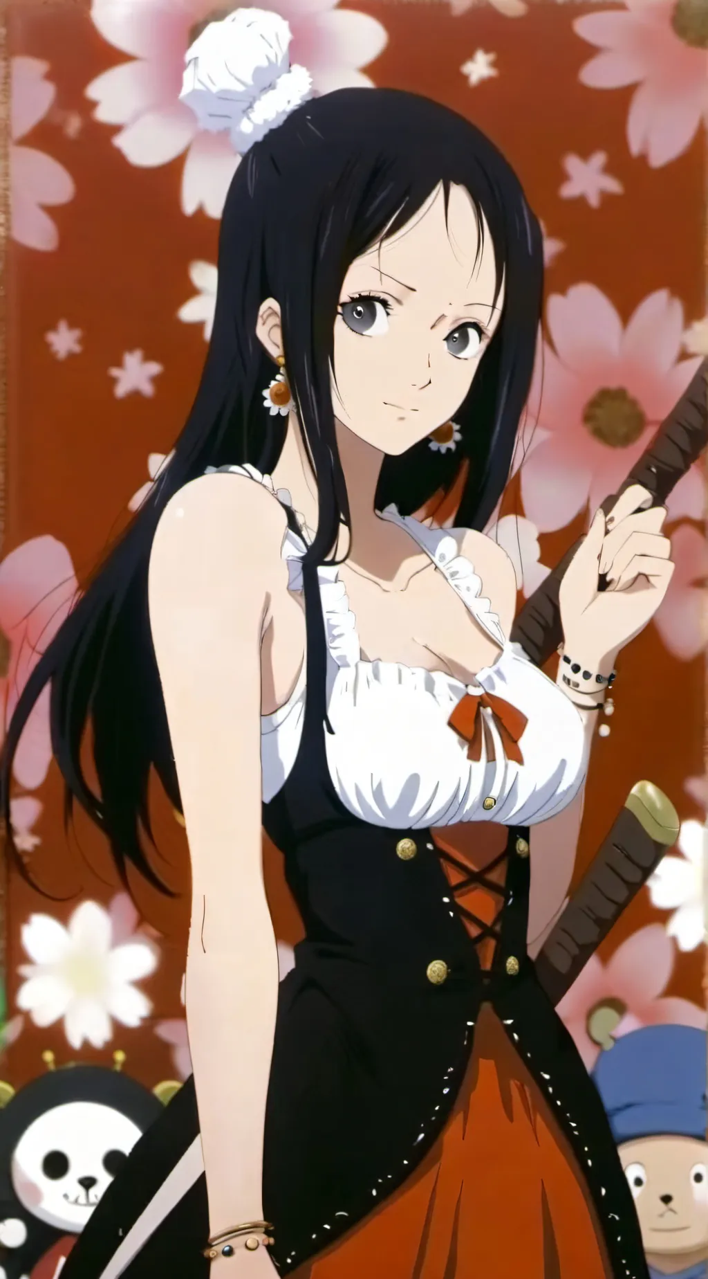 ai character: nico robin background