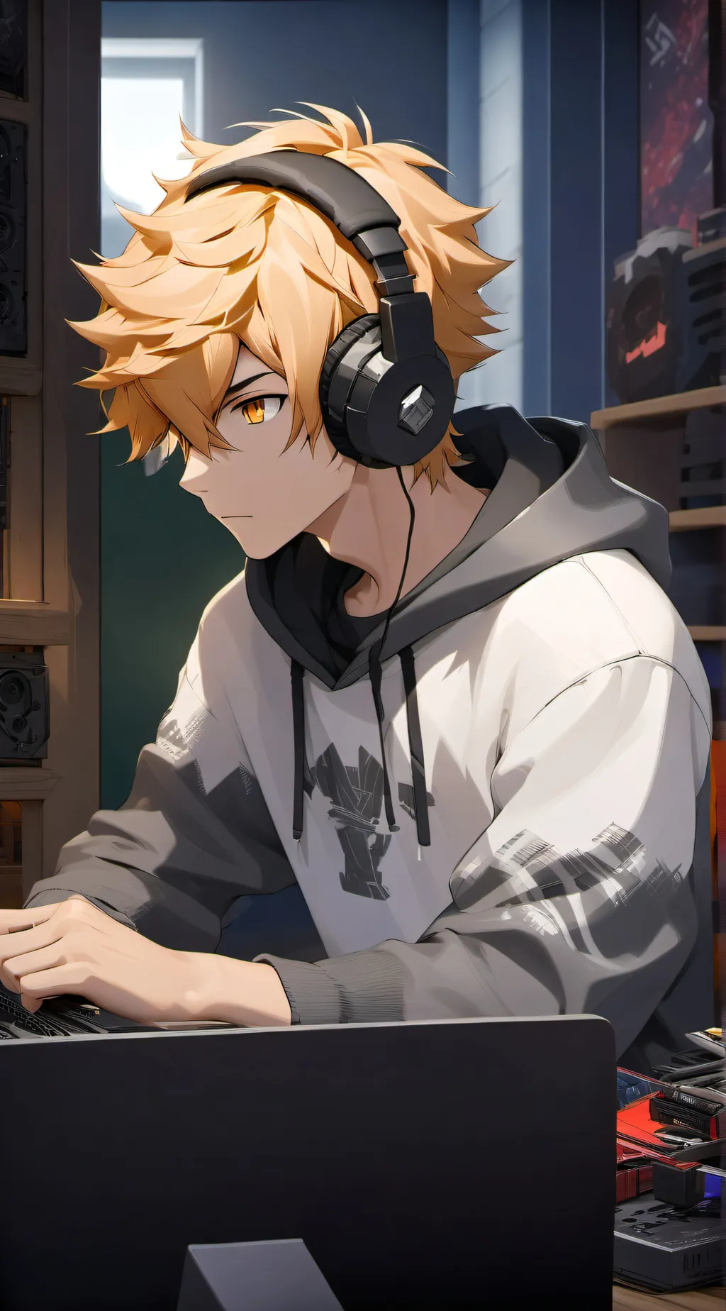 ai character: Kade background