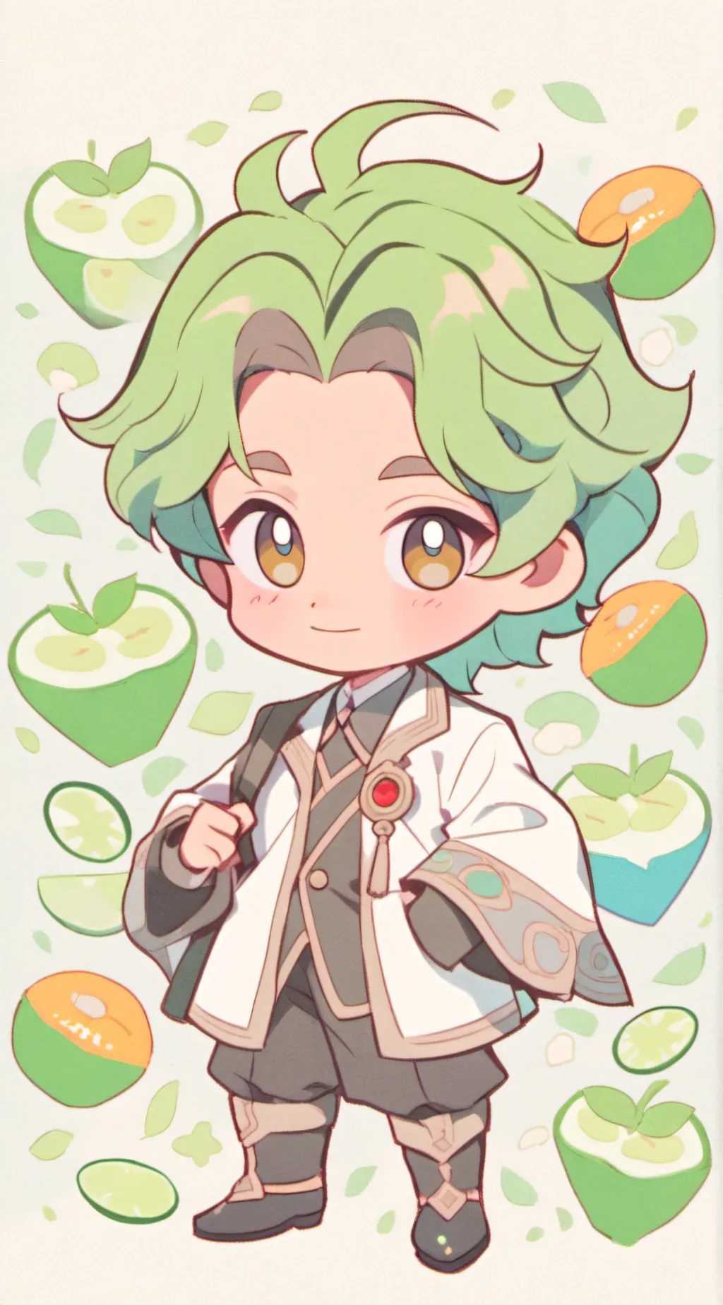 ai character: kirkiimad background