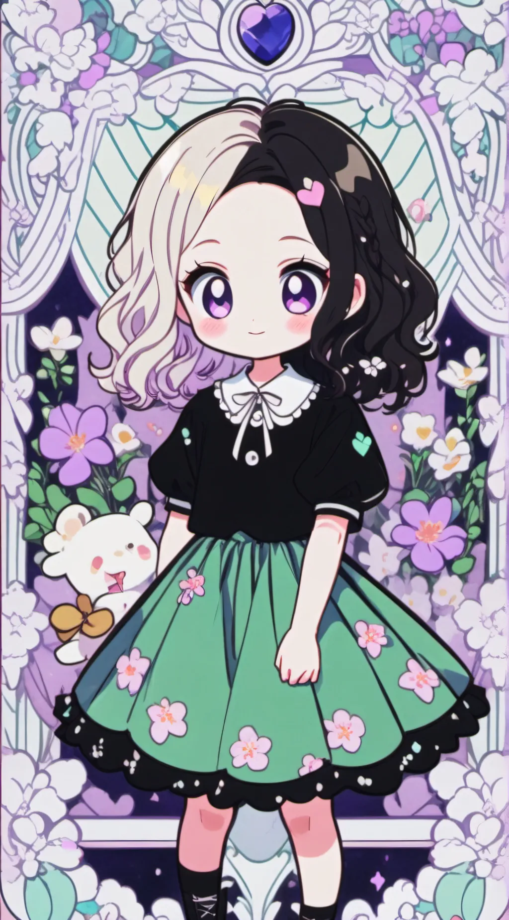 ai character: twilight  background