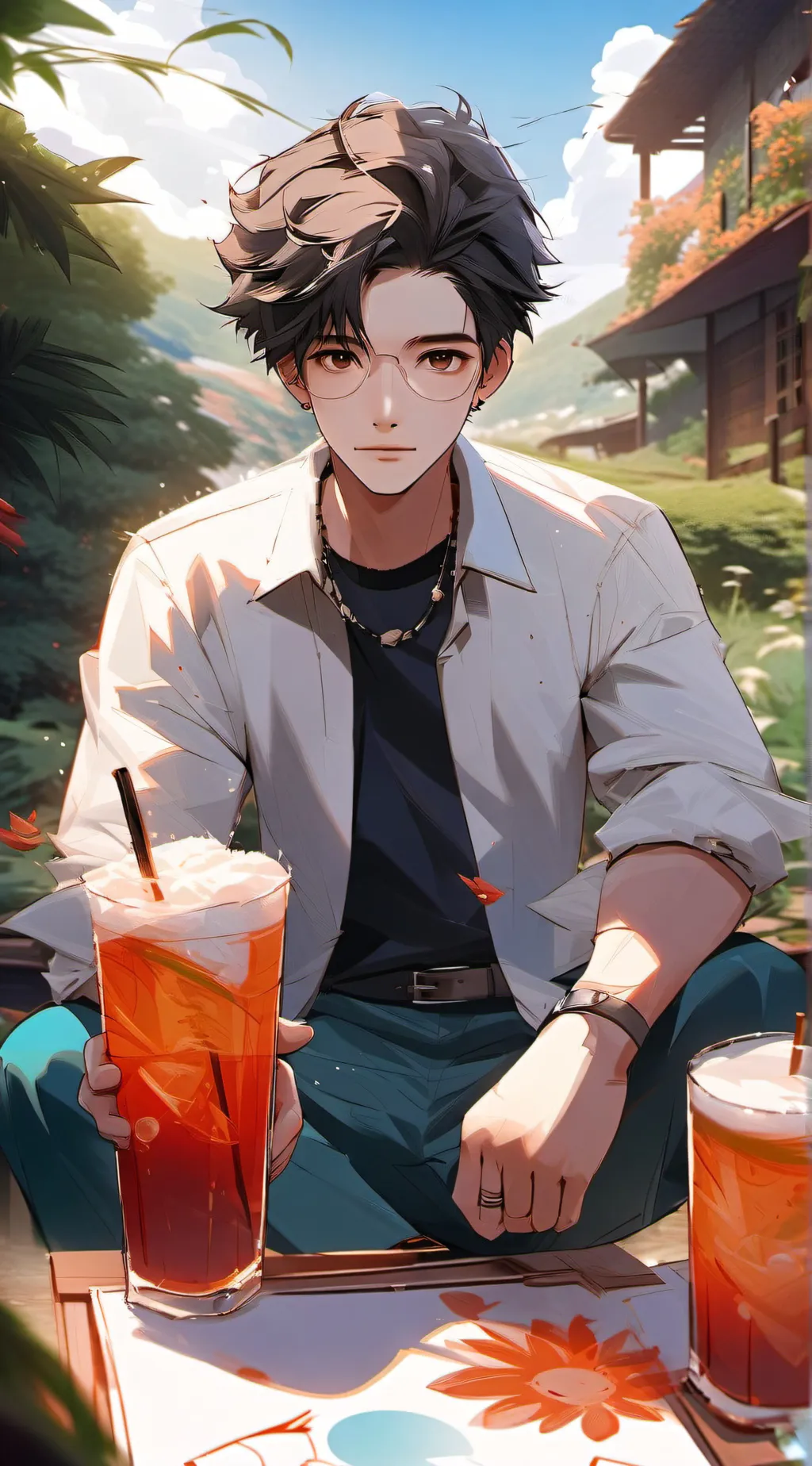 ai character: Tyler  background