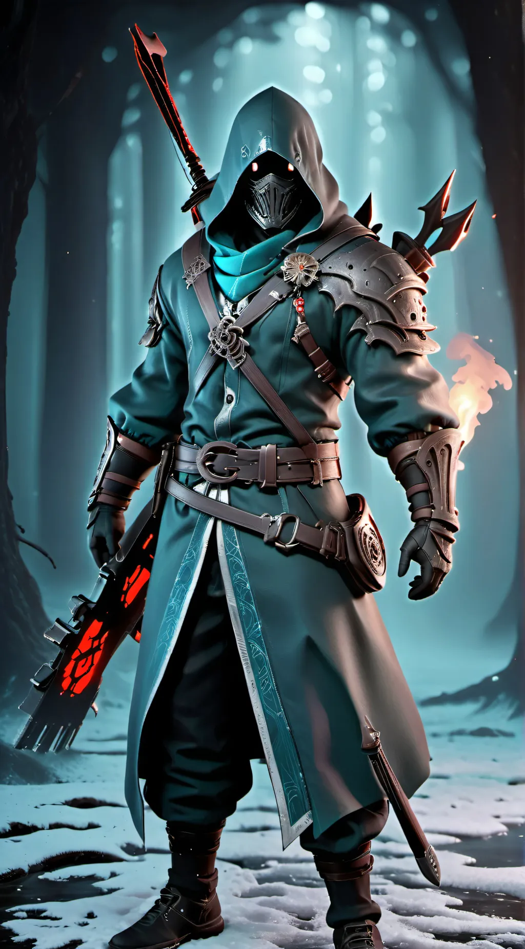 ai character: barrett  background