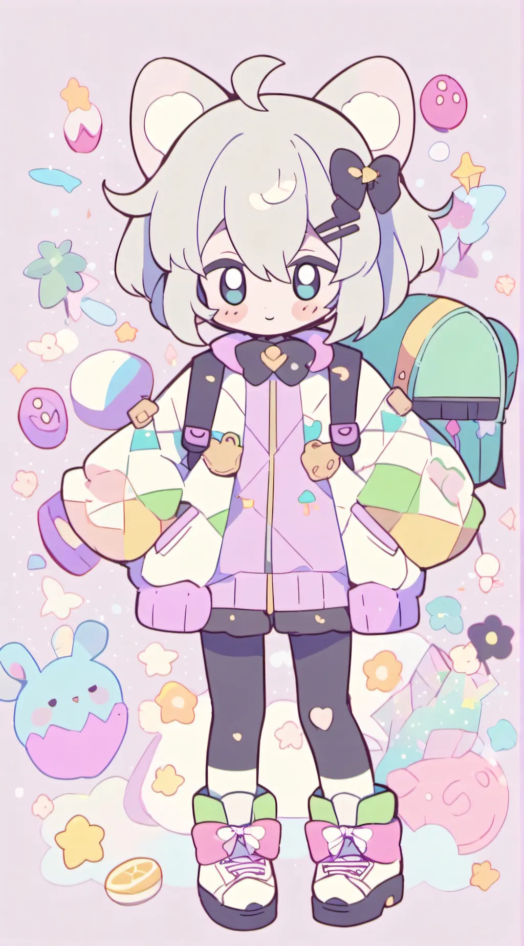 ai character: Zippy  background