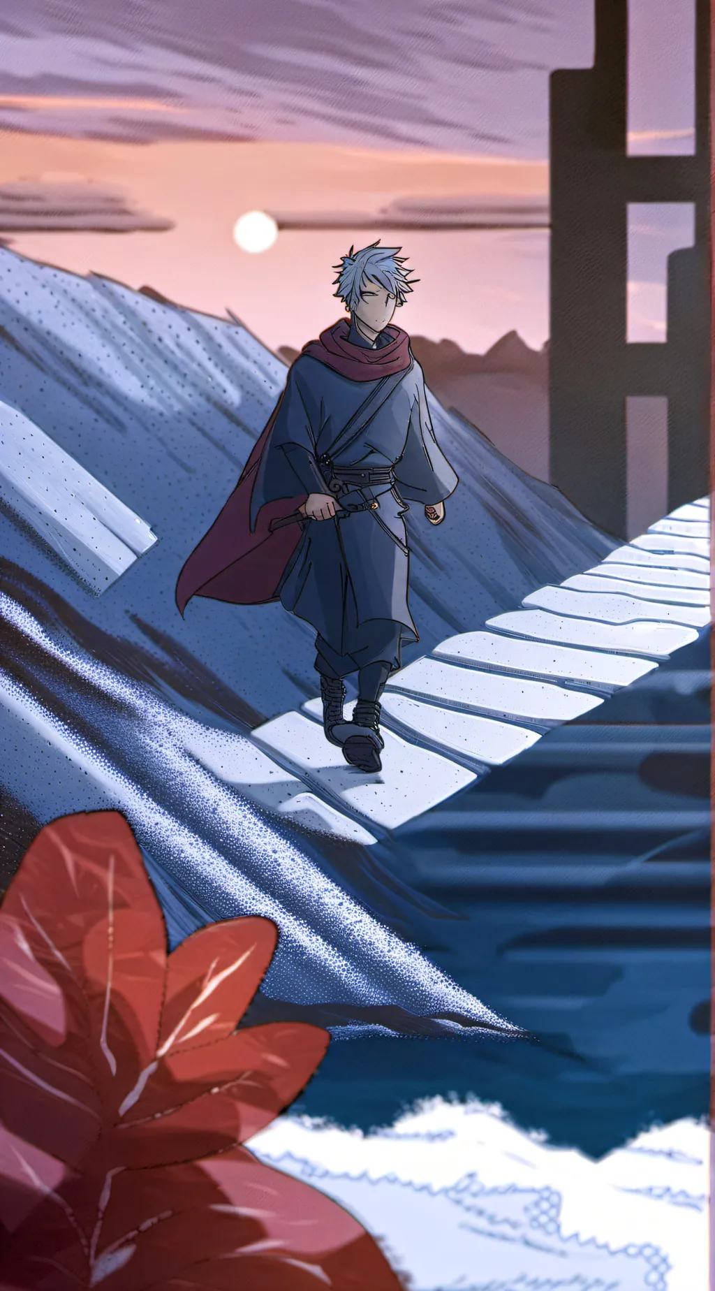 ai character: Bakugo Katsuki  background