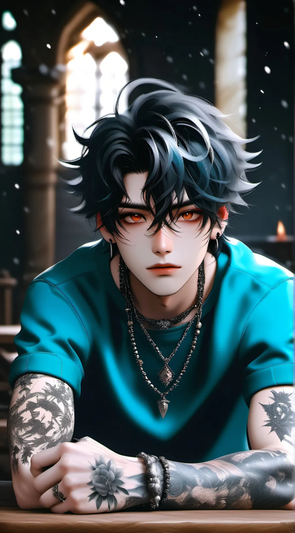 ai character: Kyle background