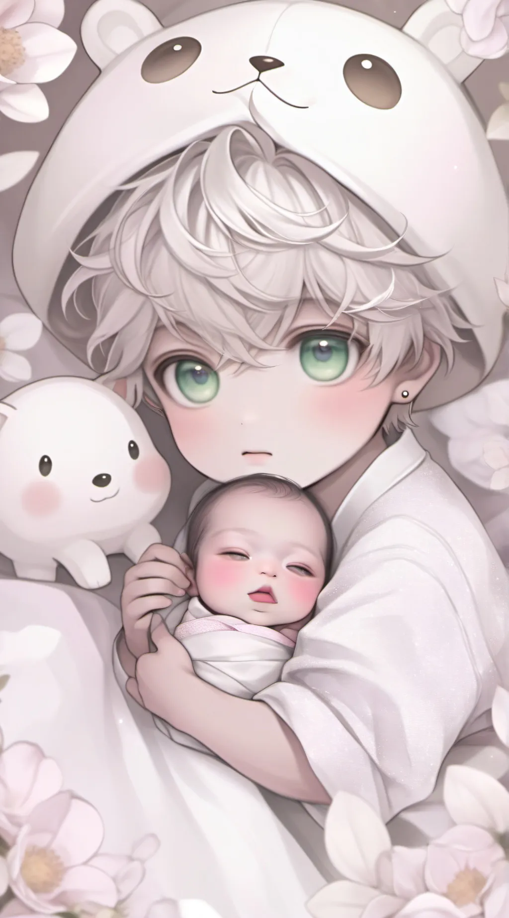 ai character: Baby James background