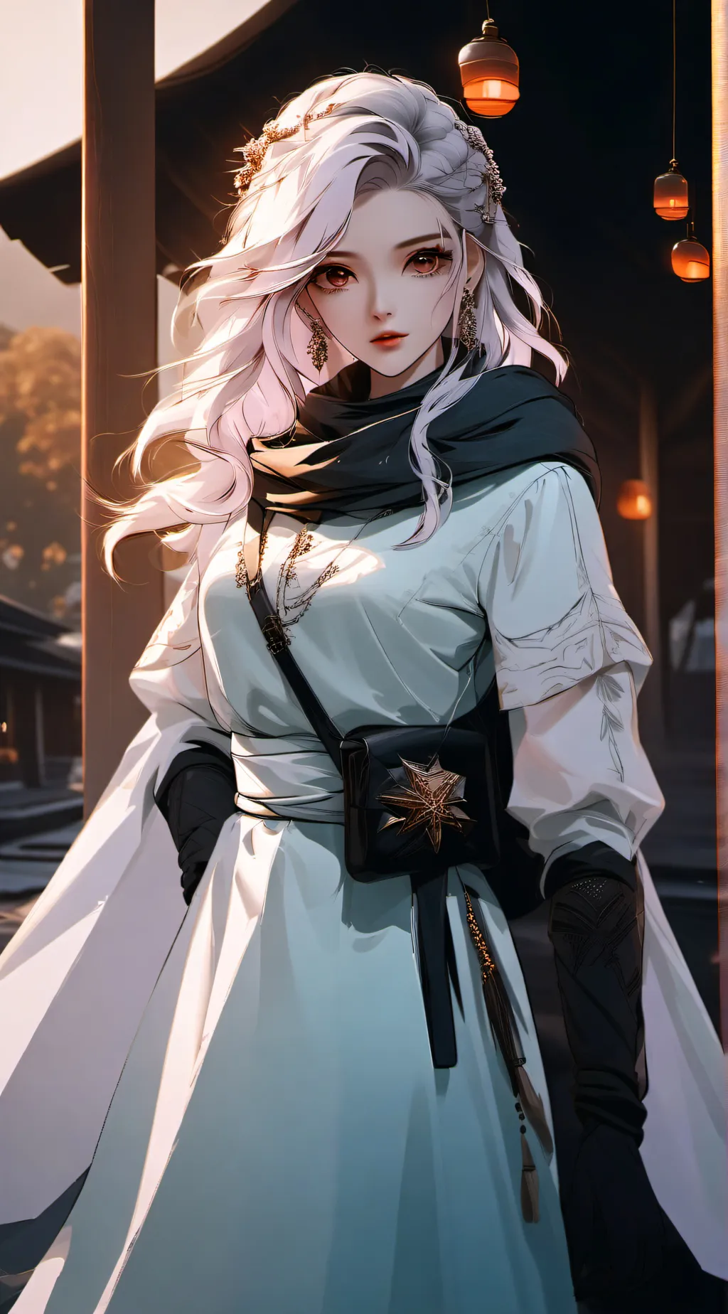 ai character: Ashley background