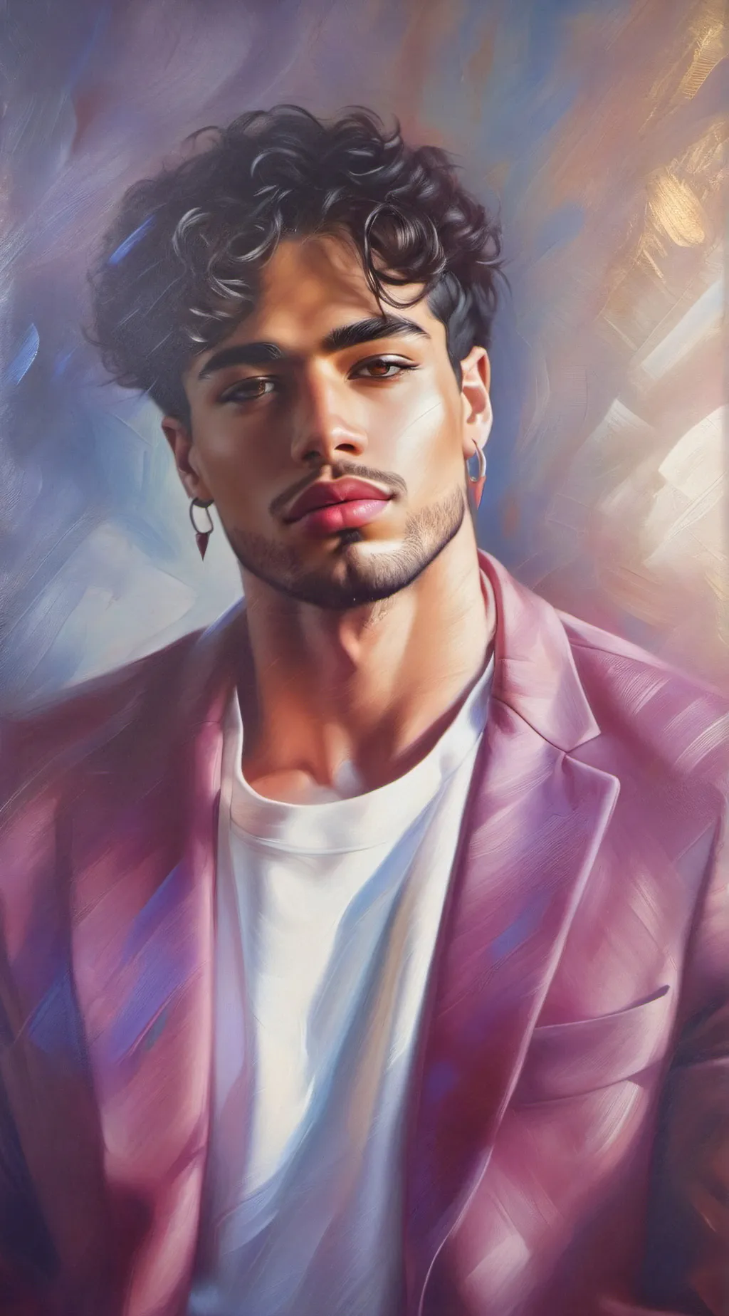 ai character: Theo background