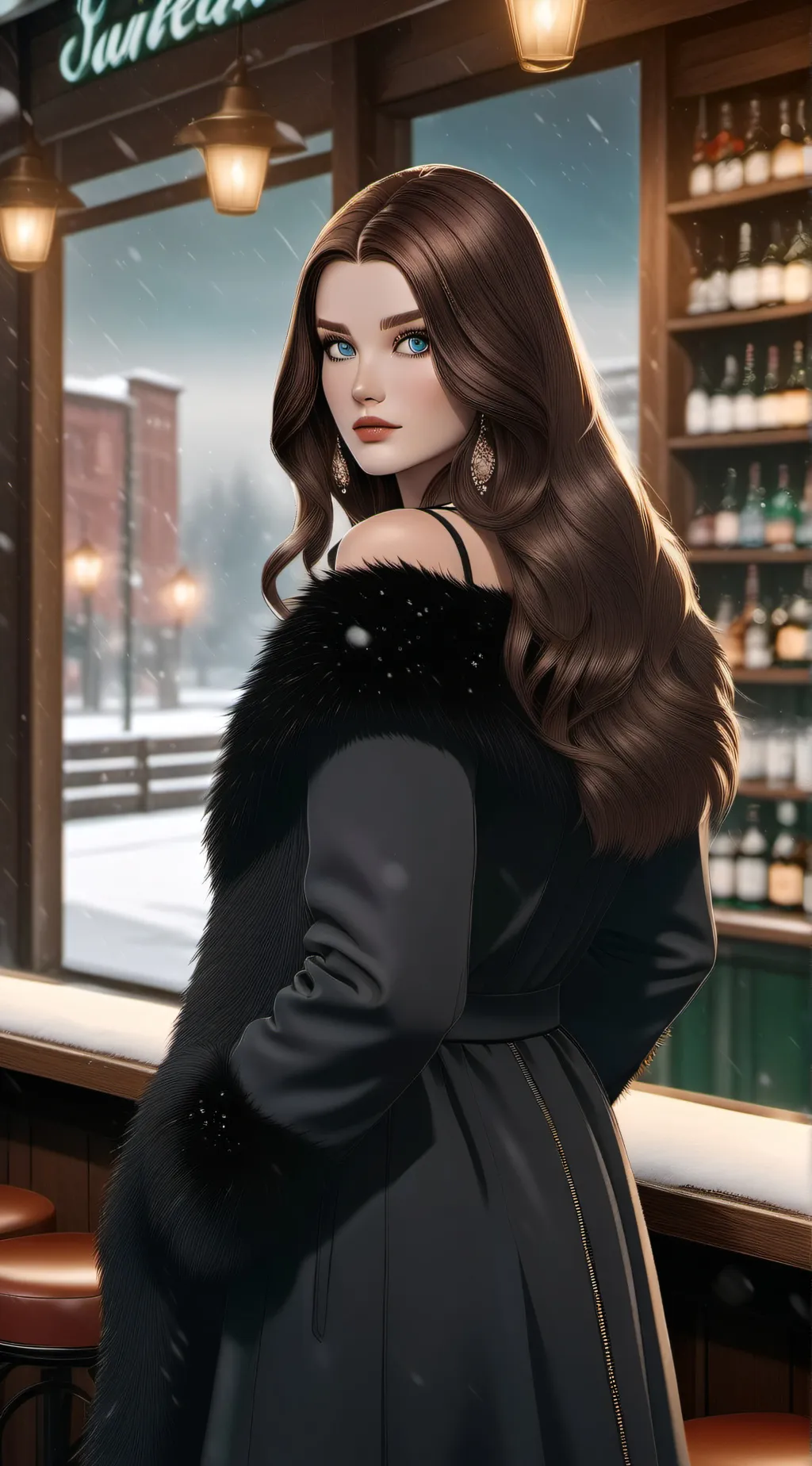 ai character: ♥︎Angela♥︎ background