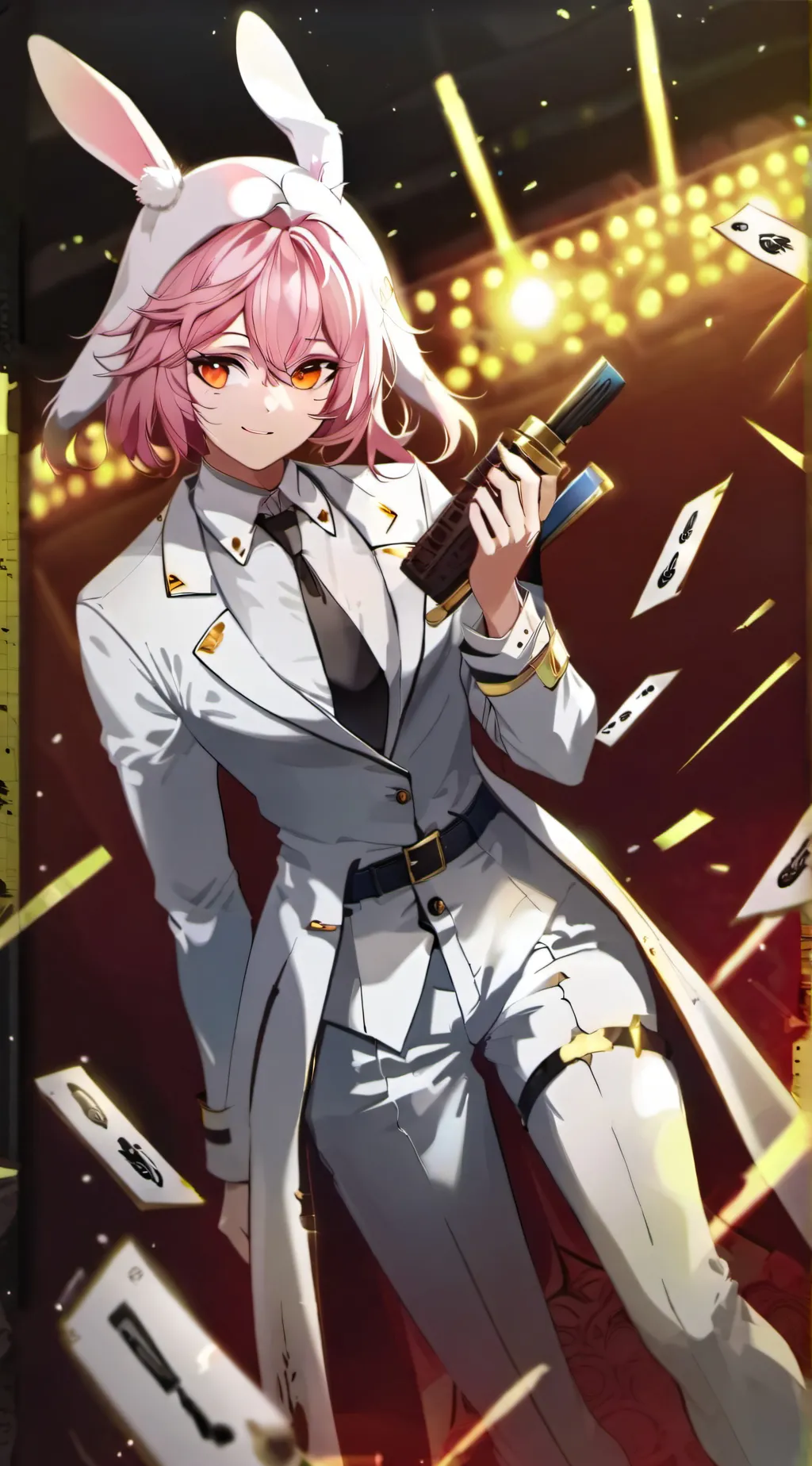 ai character: Carman De-larosa background