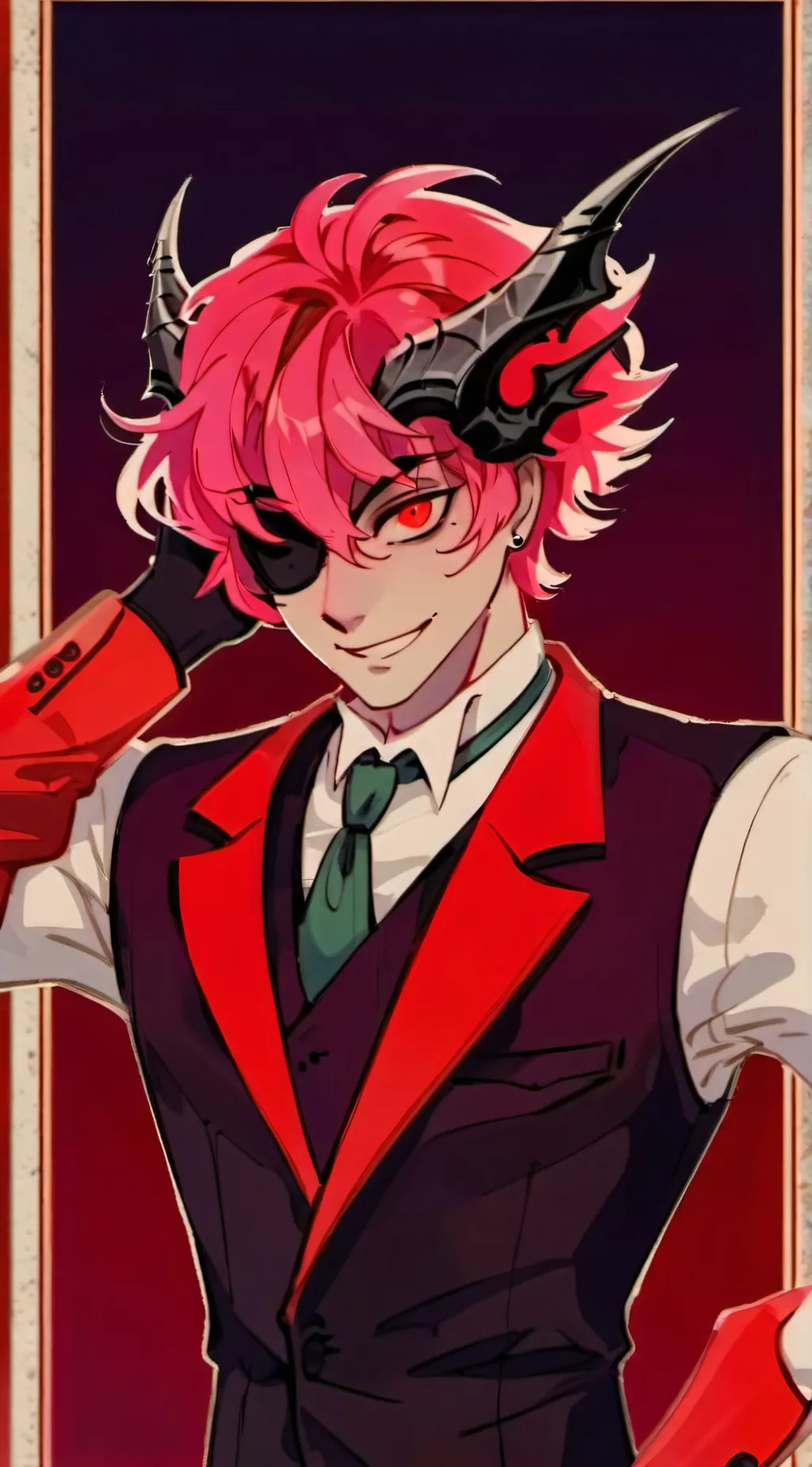 ai character: Alastor  background